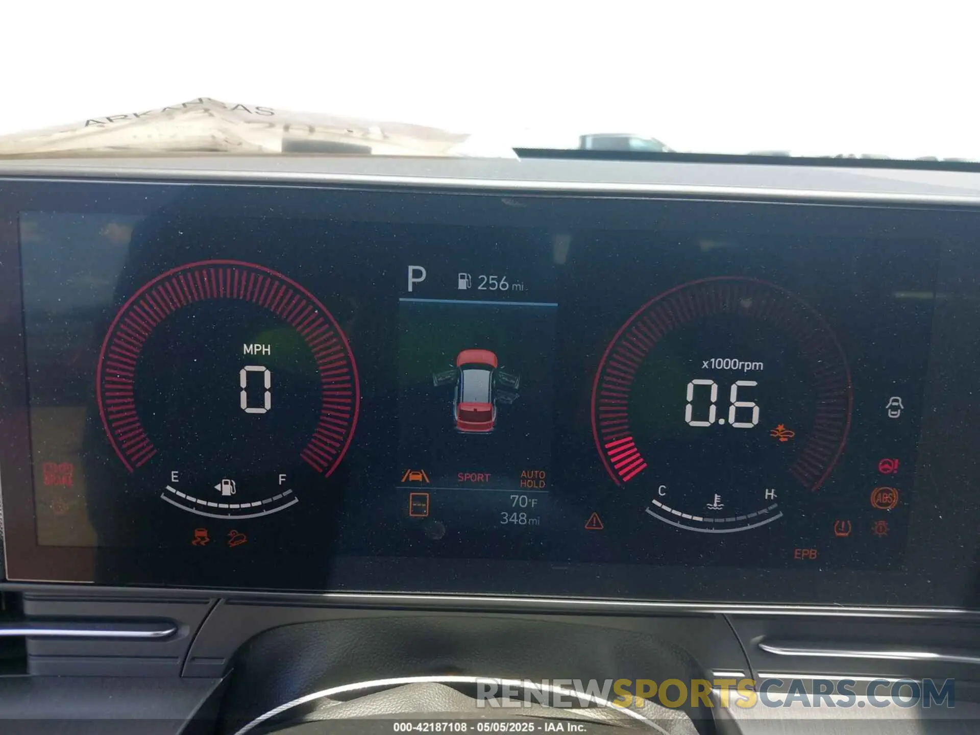 7 Photograph of a damaged car KM8HB3AB7SU262832 HYUNDAI KONA 2025