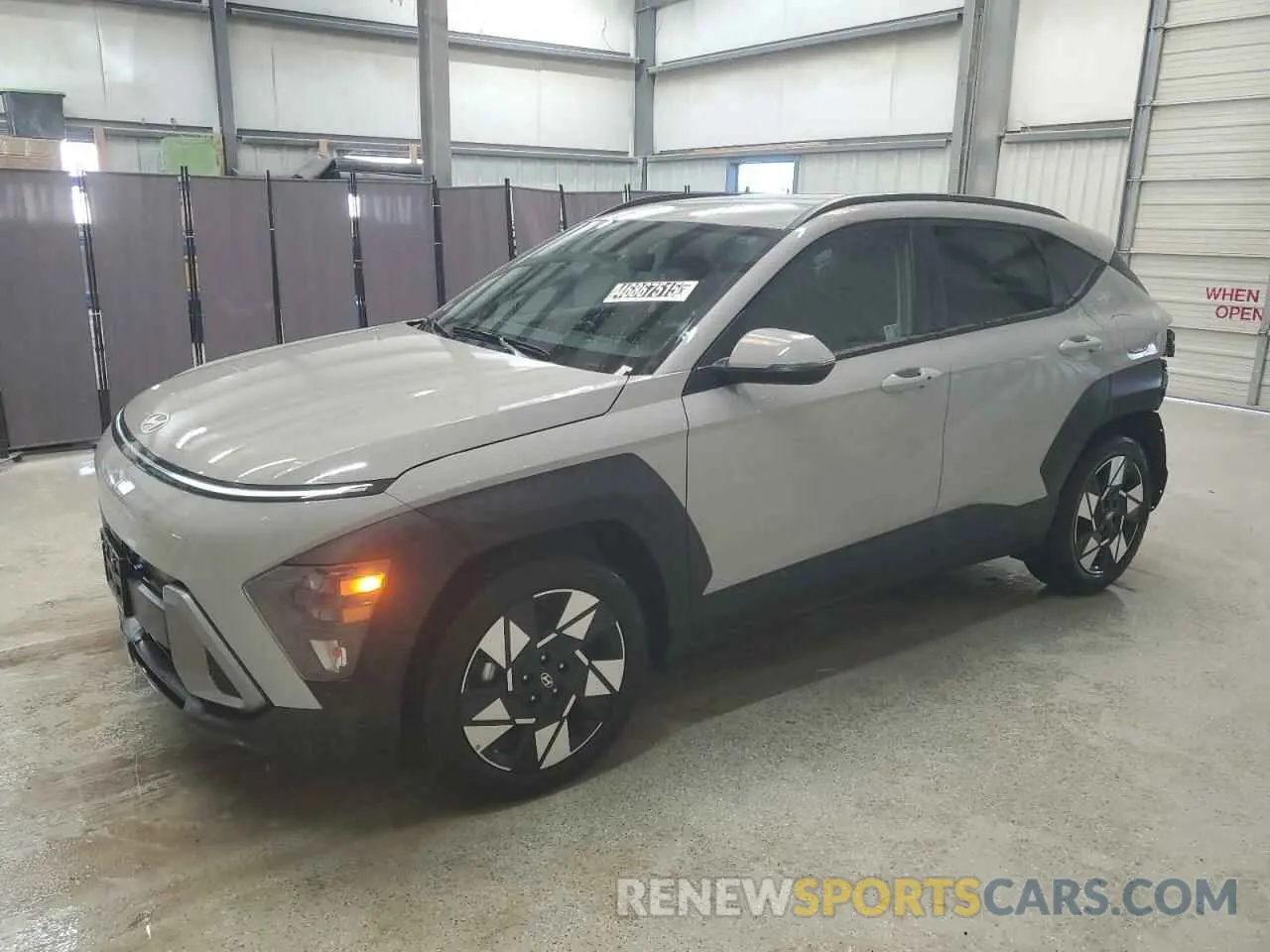 1 Photograph of a damaged car KM8HB3AB8SU214613 HYUNDAI KONA 2025