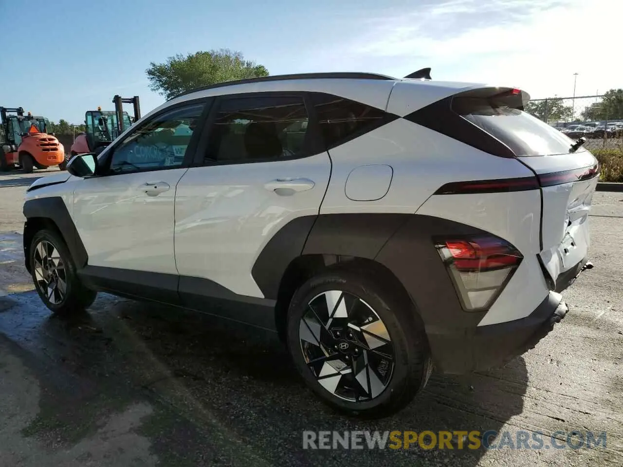 2 Photograph of a damaged car KM8HB3AB8SU224543 HYUNDAI KONA 2025