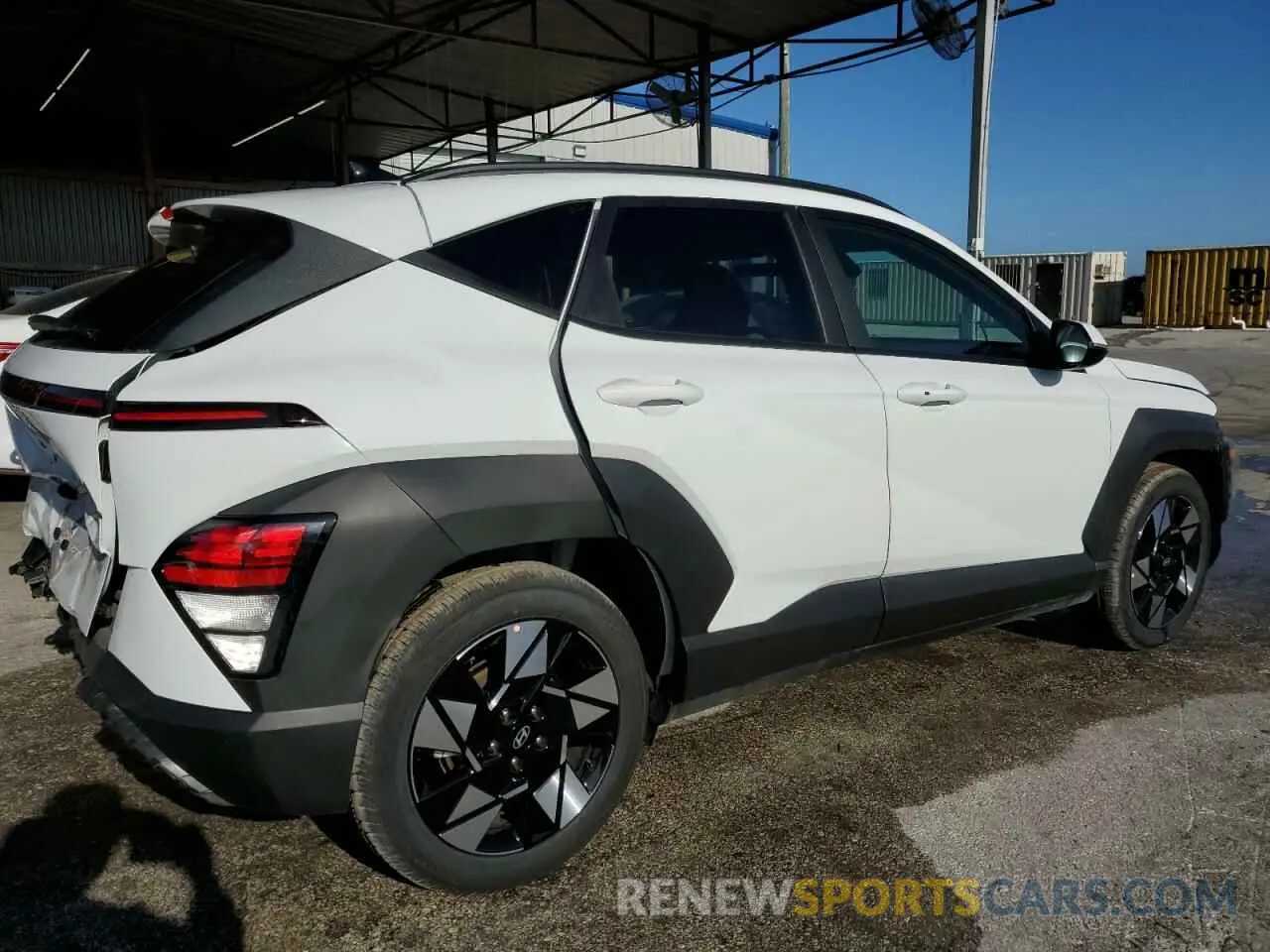 3 Photograph of a damaged car KM8HB3AB8SU224543 HYUNDAI KONA 2025