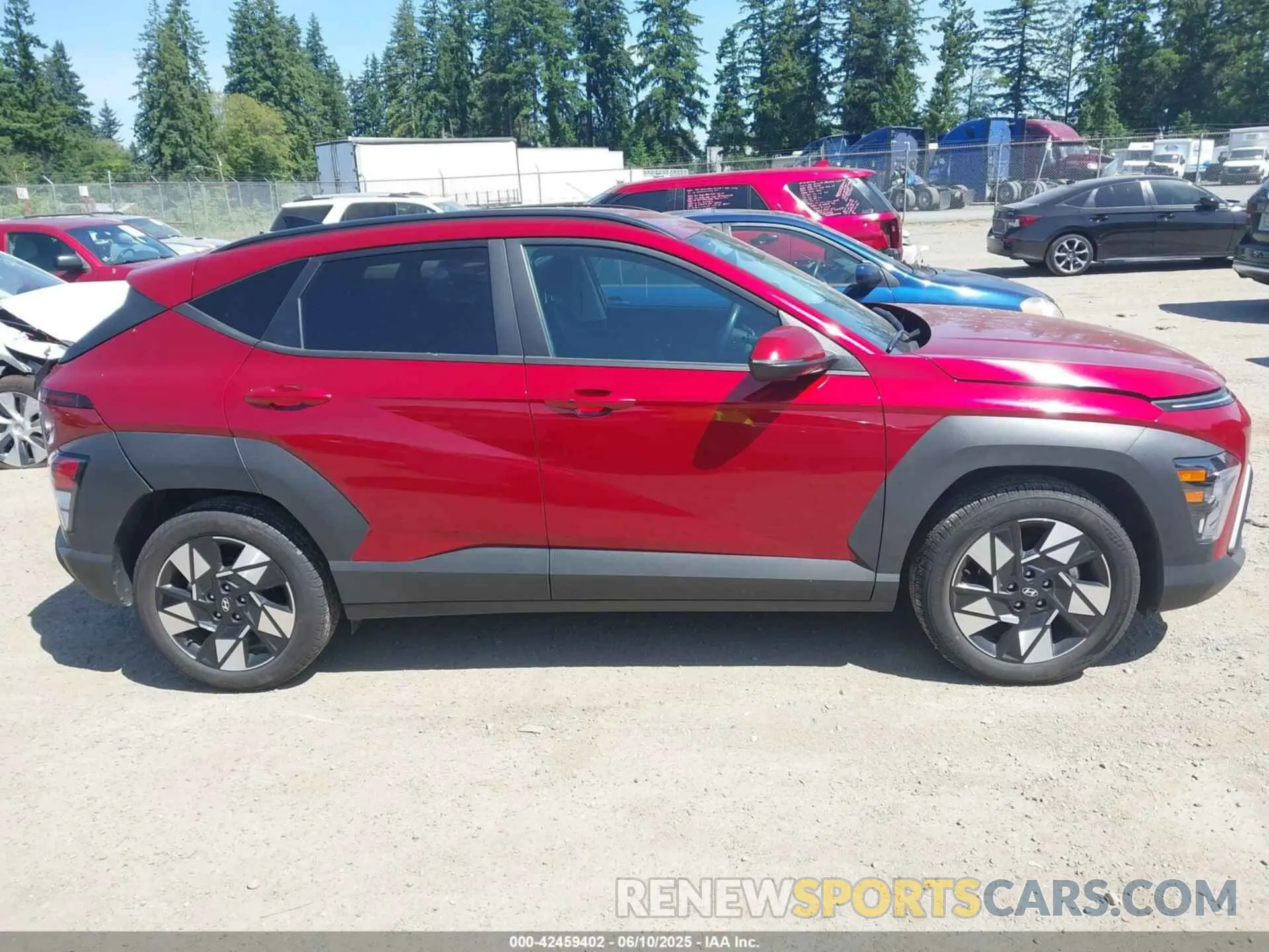 13 Photograph of a damaged car KM8HB3AB9SU200977 HYUNDAI KONA 2025