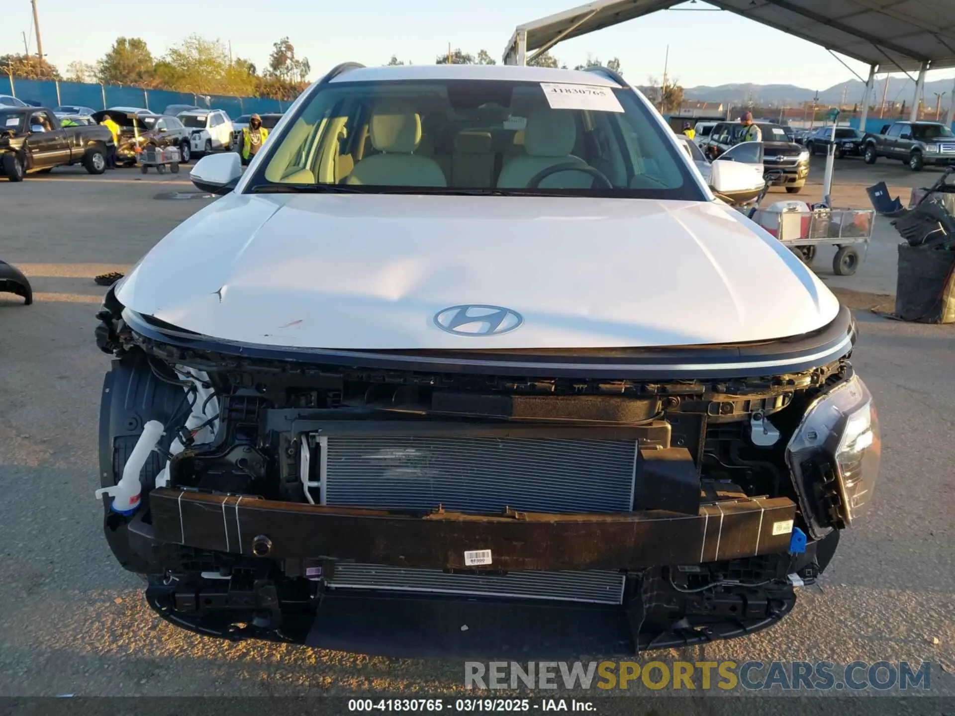13 Photograph of a damaged car KM8HB3AB9SU207346 HYUNDAI KONA 2025
