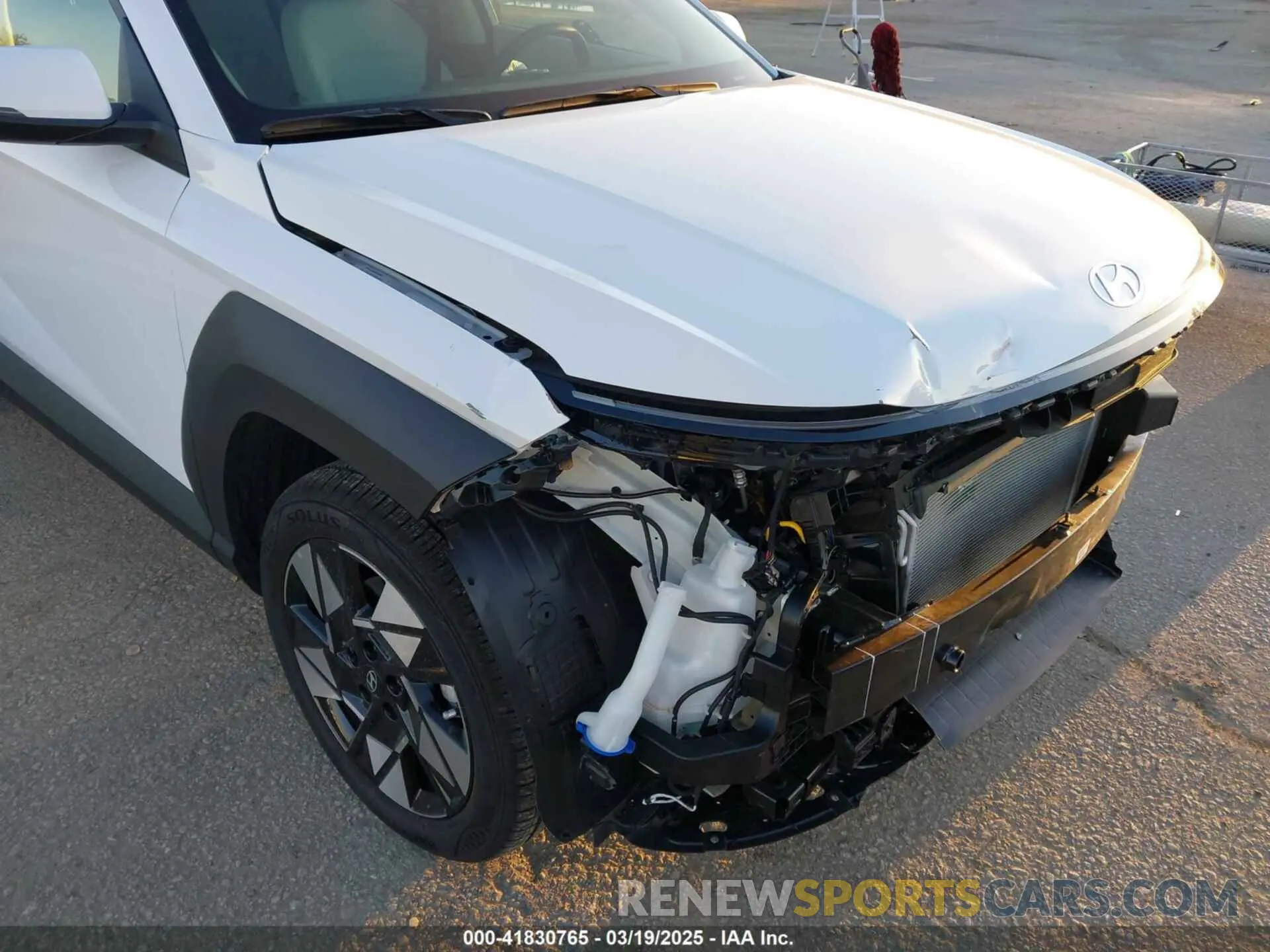 6 Photograph of a damaged car KM8HB3AB9SU207346 HYUNDAI KONA 2025