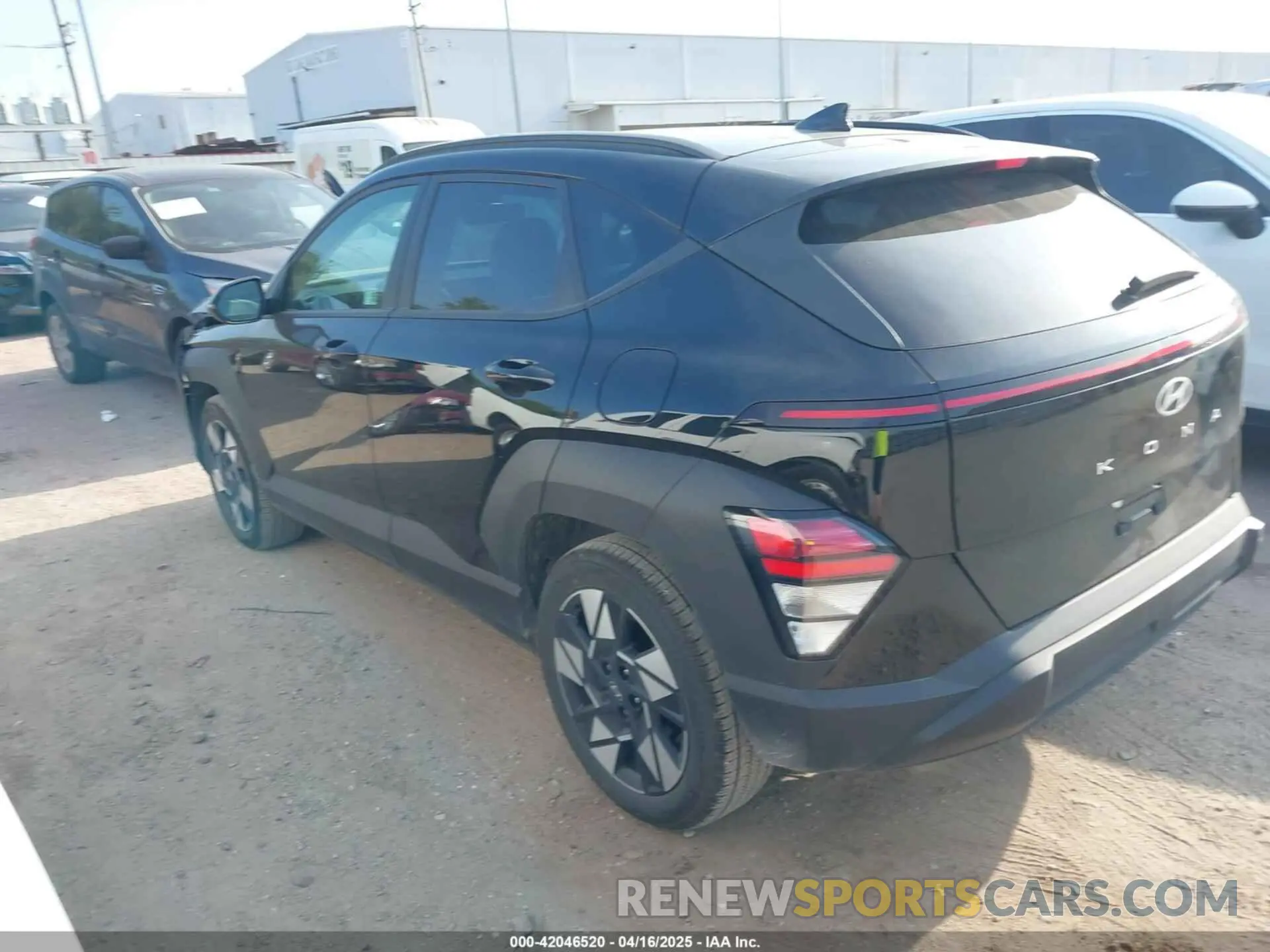3 Photograph of a damaged car KM8HB3AB9SU223742 HYUNDAI KONA 2025