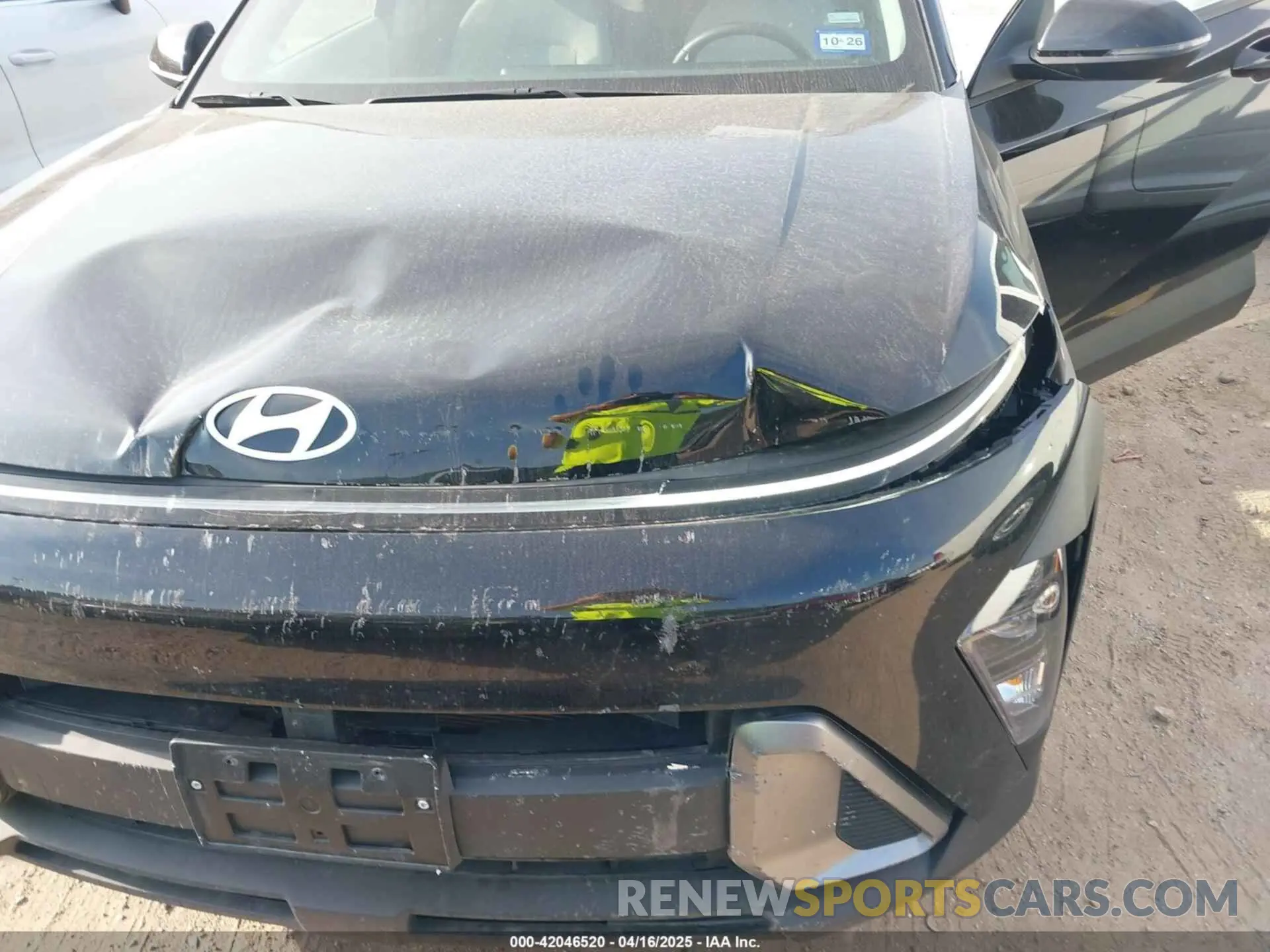 6 Photograph of a damaged car KM8HB3AB9SU223742 HYUNDAI KONA 2025