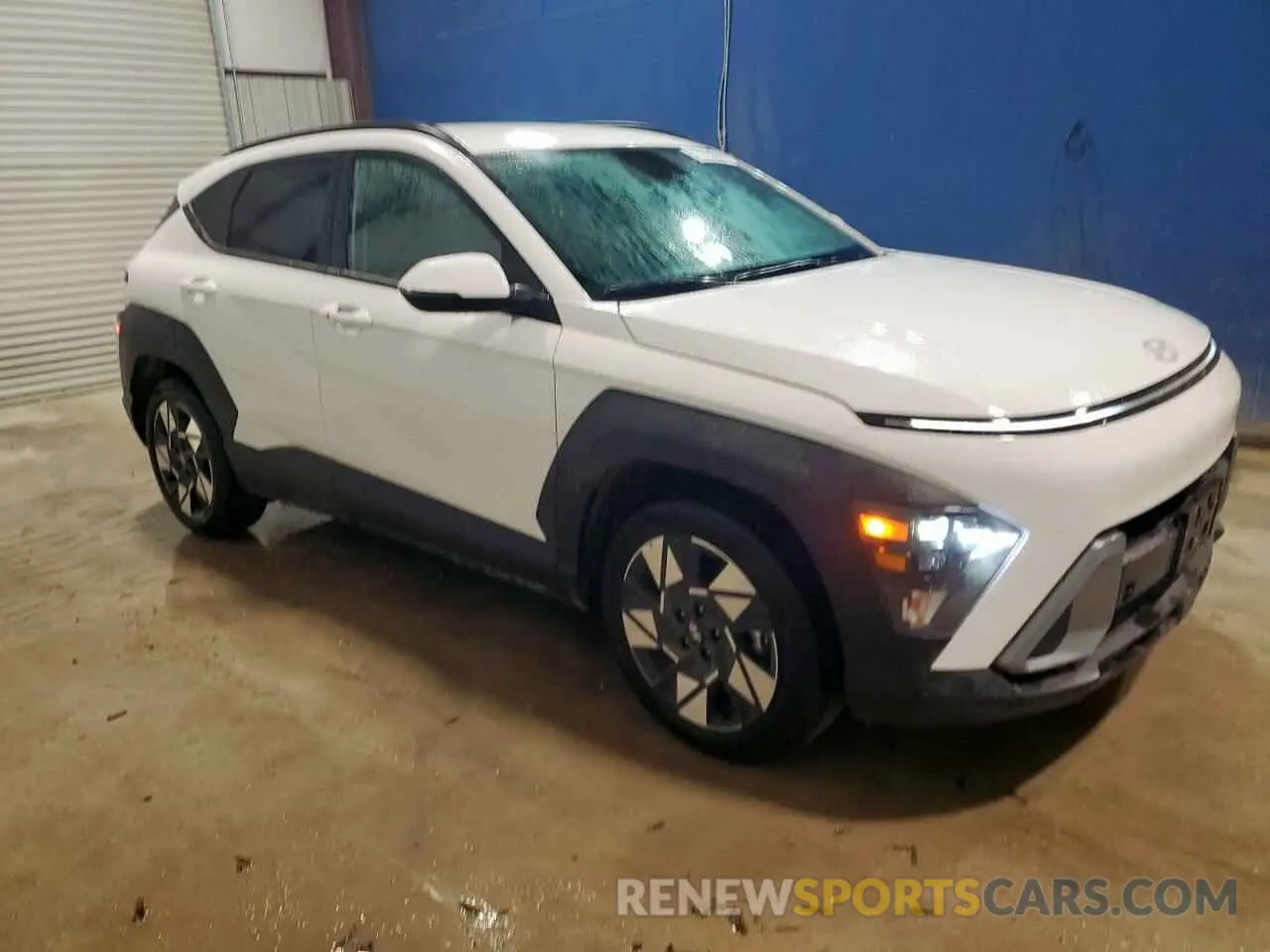 4 Photograph of a damaged car KM8HB3AB9SU235843 HYUNDAI KONA 2025