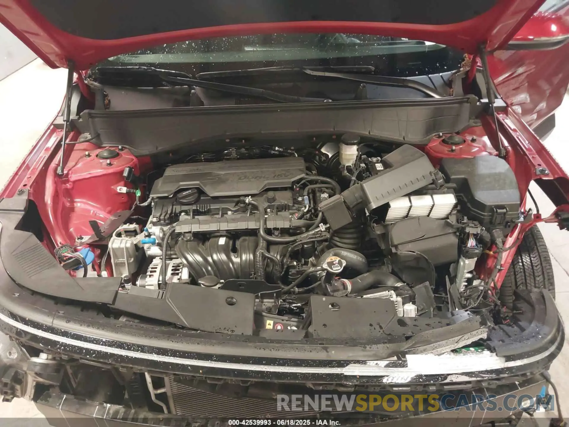 10 Photograph of a damaged car KM8HB3AB9SU237396 HYUNDAI KONA 2025