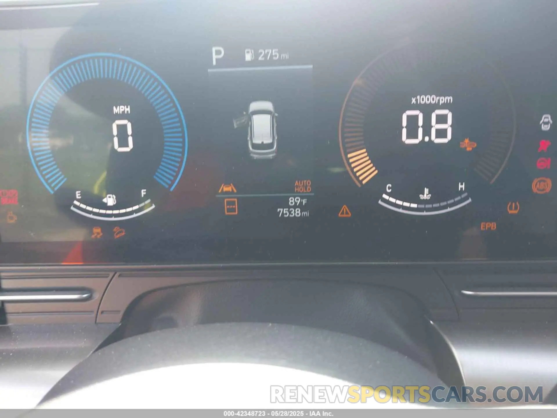 7 Photograph of a damaged car KM8HB3AB9SU237611 HYUNDAI KONA 2025