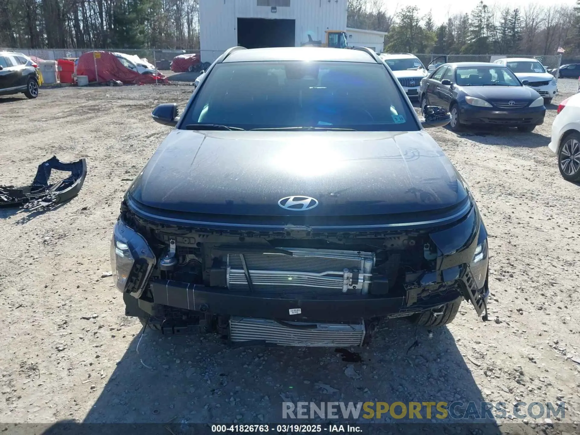 12 Photograph of a damaged car KM8HBCA32SU200070 HYUNDAI KONA 2025