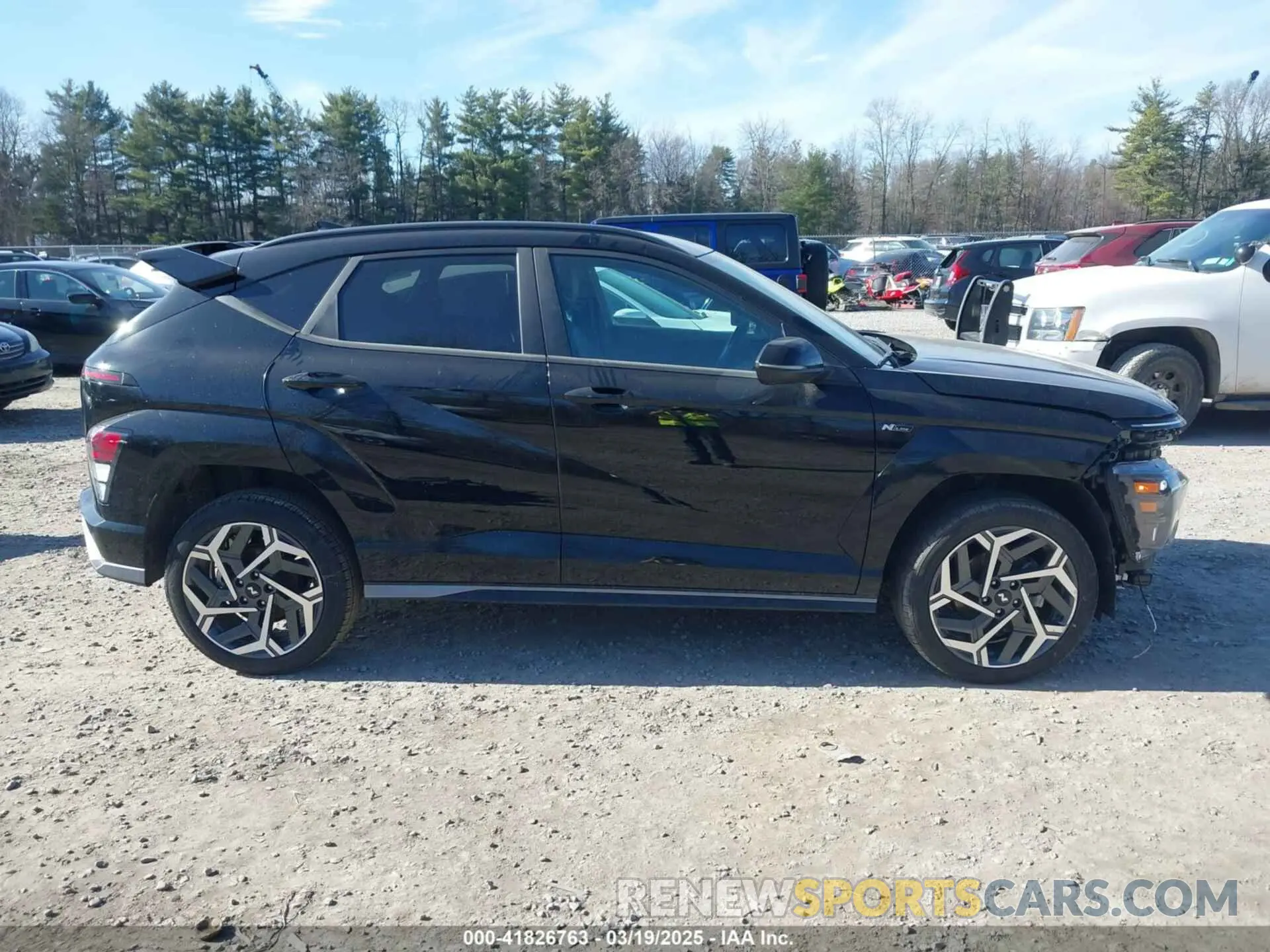 13 Photograph of a damaged car KM8HBCA32SU200070 HYUNDAI KONA 2025