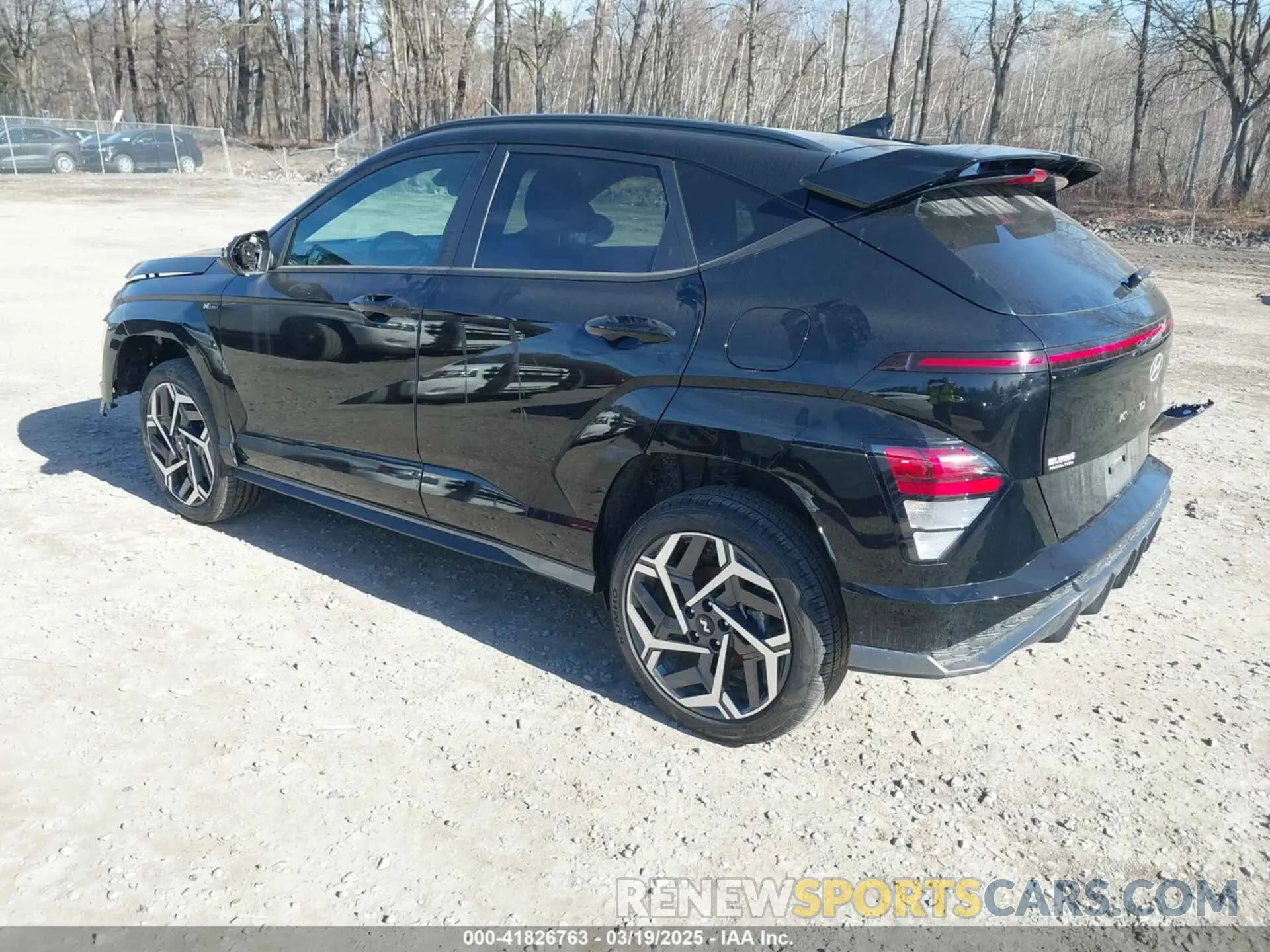 3 Photograph of a damaged car KM8HBCA32SU200070 HYUNDAI KONA 2025