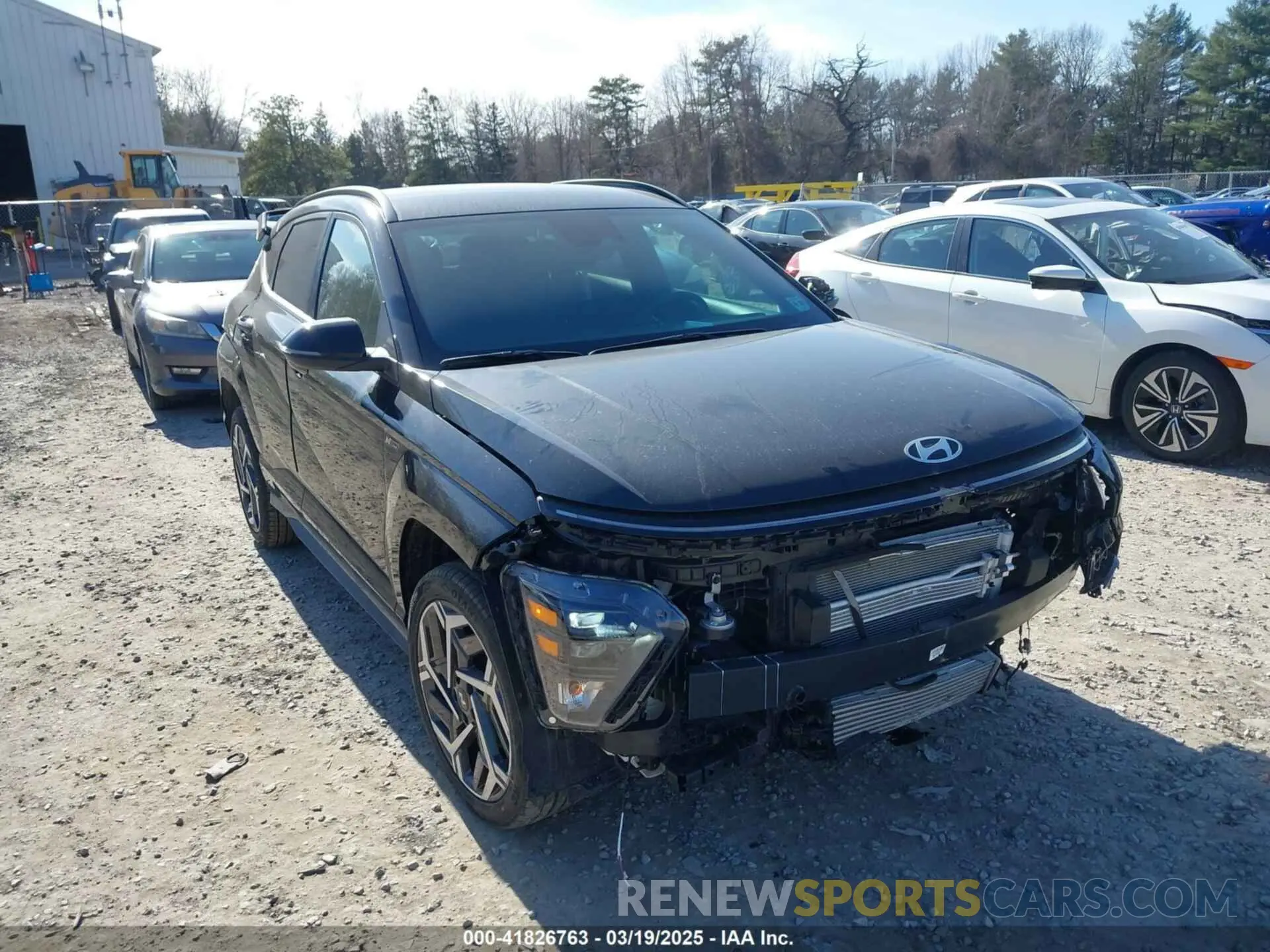 6 Photograph of a damaged car KM8HBCA32SU200070 HYUNDAI KONA 2025