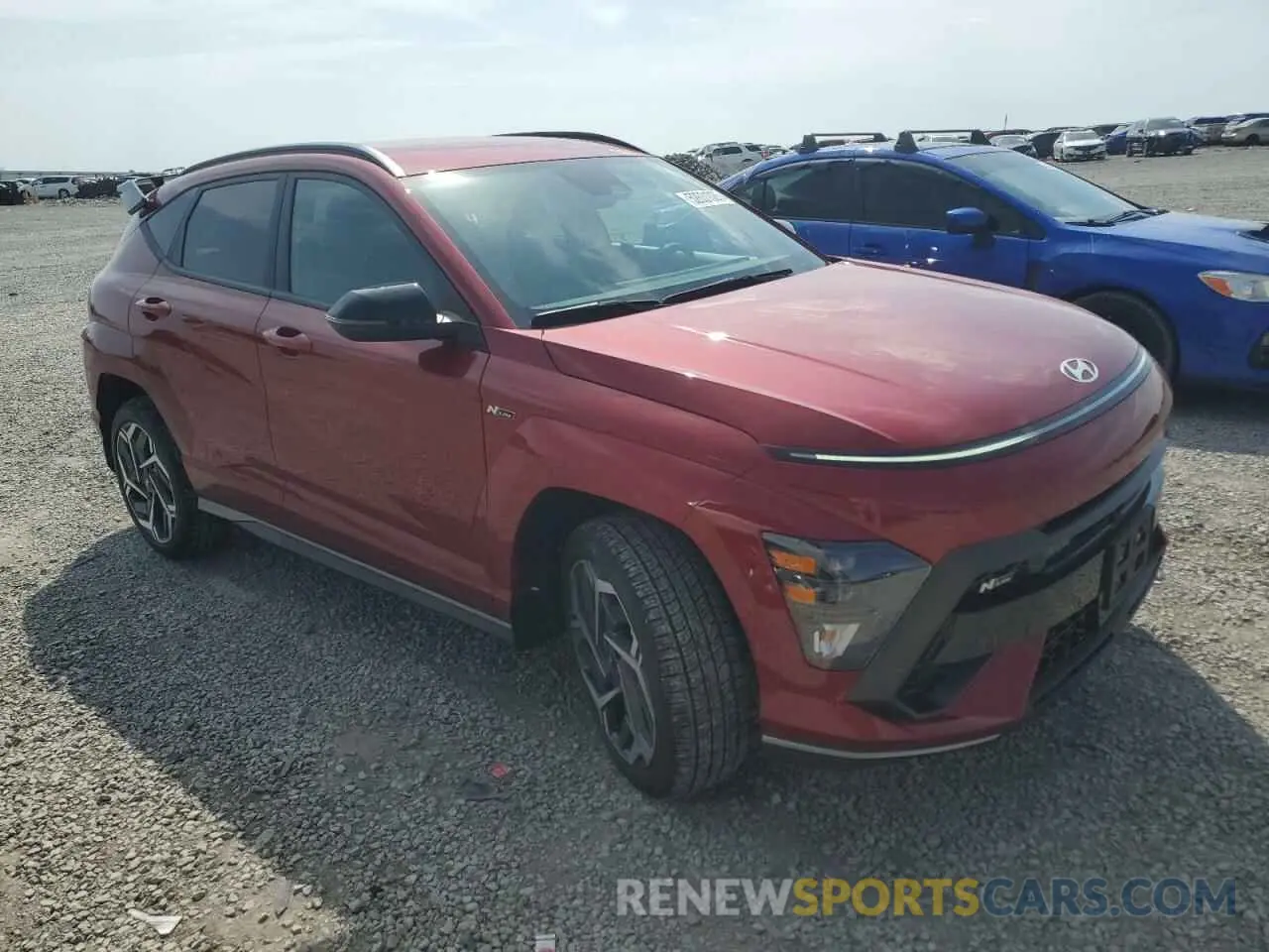 4 Photograph of a damaged car KM8HBCA33SU251352 HYUNDAI KONA 2025