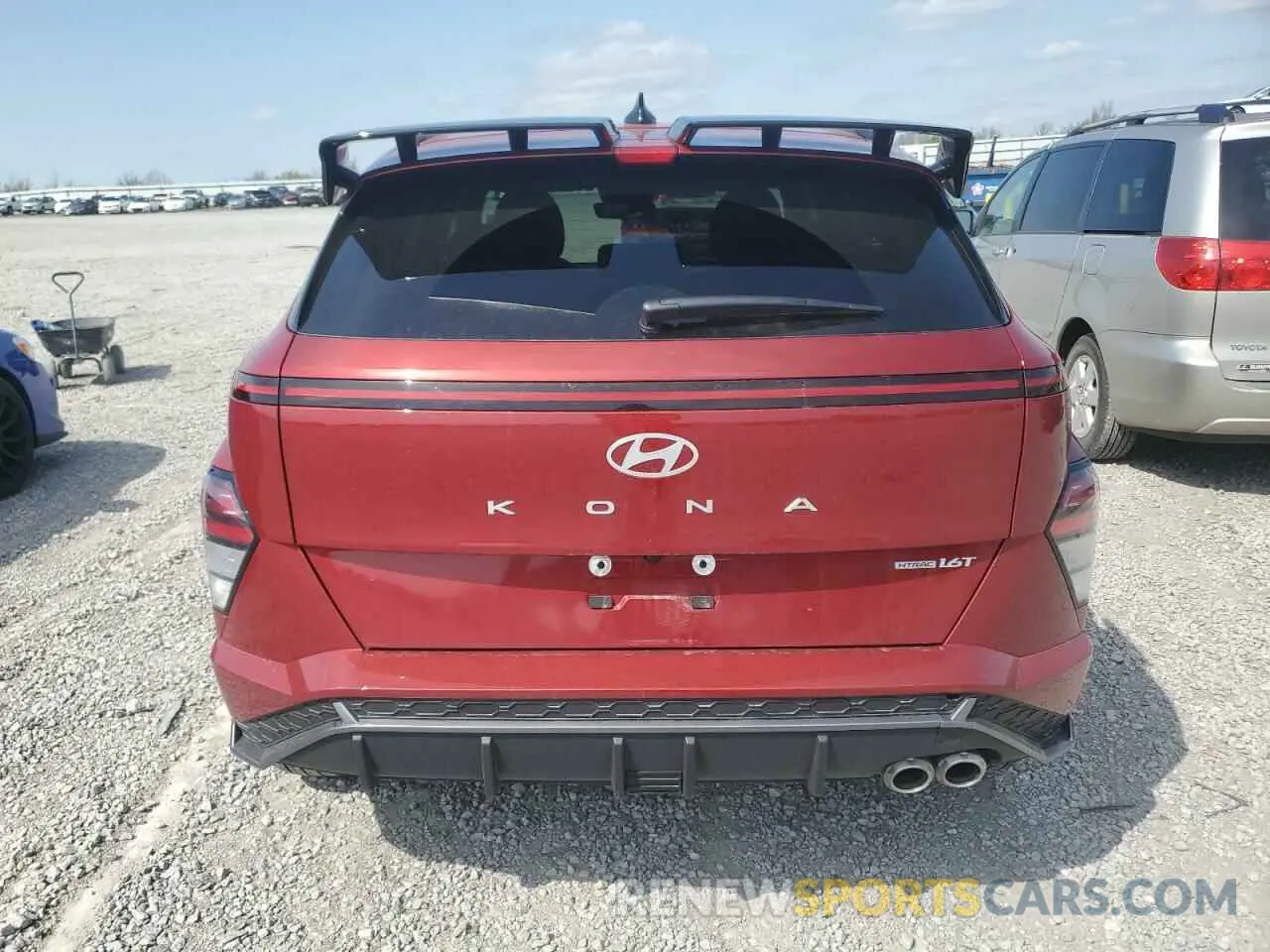 6 Photograph of a damaged car KM8HBCA33SU251352 HYUNDAI KONA 2025