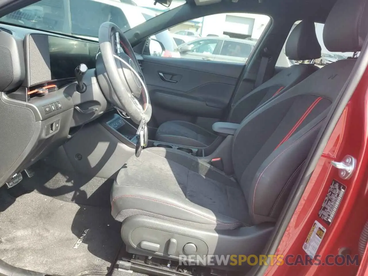 7 Photograph of a damaged car KM8HBCA33SU251352 HYUNDAI KONA 2025