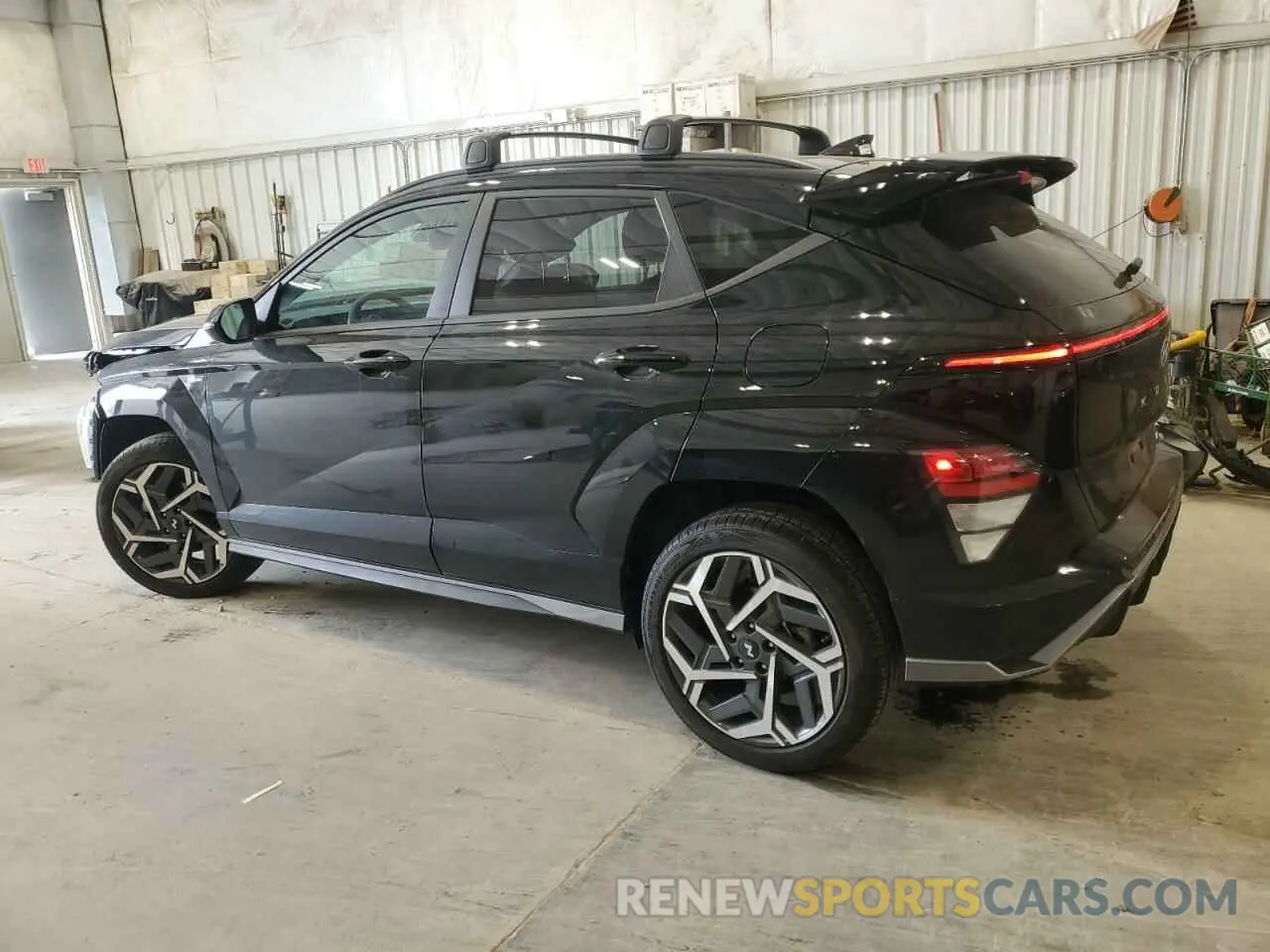 2 Photograph of a damaged car KM8HBCA36SU198971 HYUNDAI KONA 2025