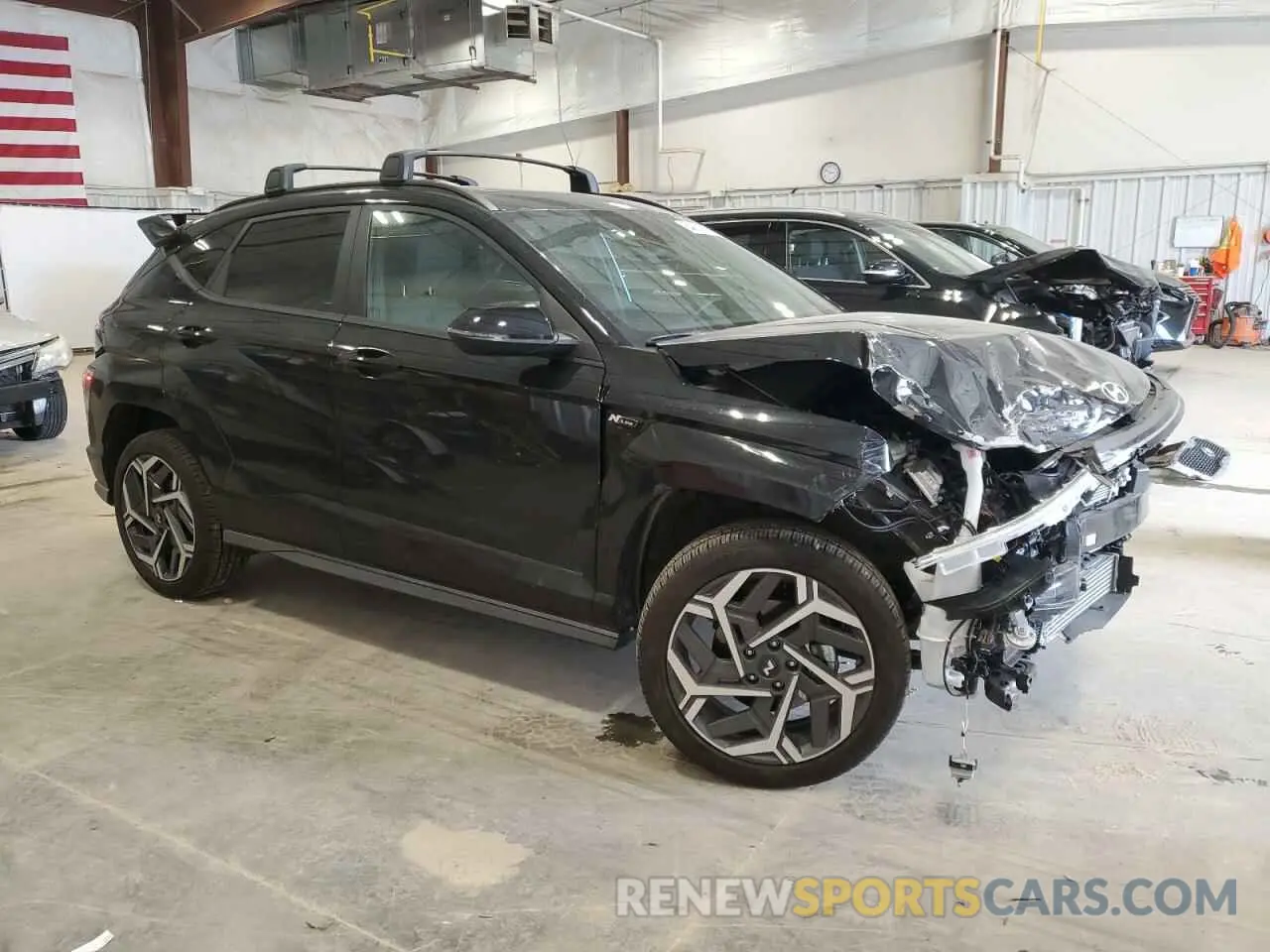 4 Photograph of a damaged car KM8HBCA36SU198971 HYUNDAI KONA 2025