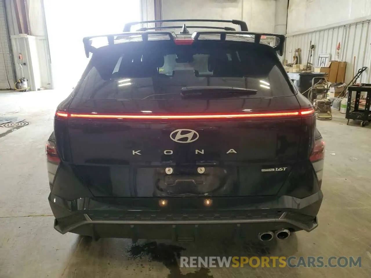 6 Photograph of a damaged car KM8HBCA36SU198971 HYUNDAI KONA 2025