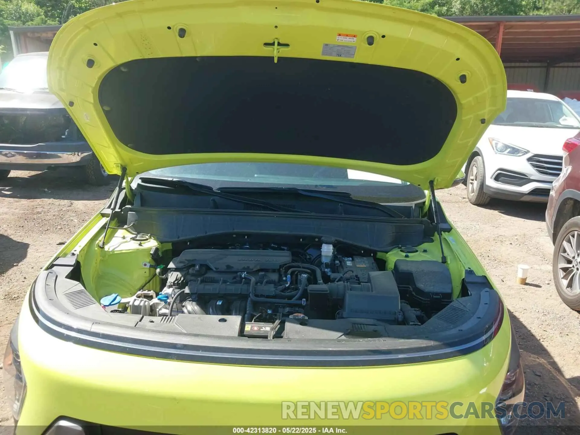 10 Photograph of a damaged car KM8HBCAB0SU205033 HYUNDAI KONA 2025