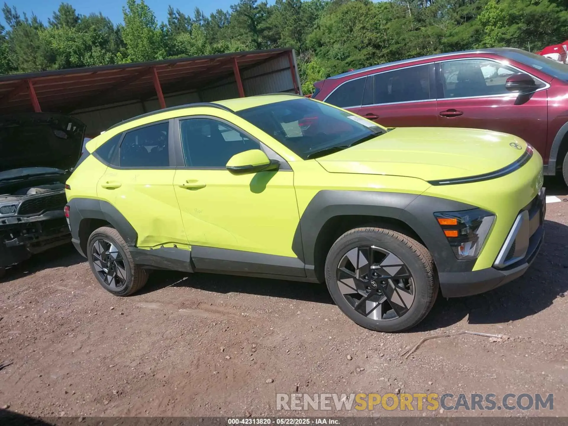 13 Photograph of a damaged car KM8HBCAB0SU205033 HYUNDAI KONA 2025