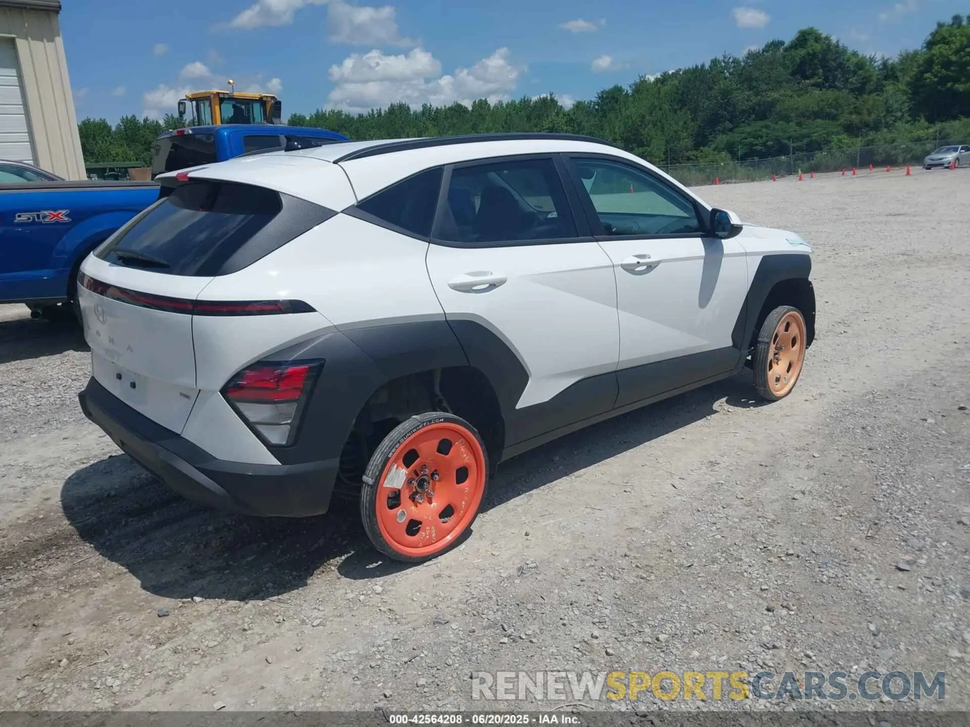 4 Photograph of a damaged car KM8HBCAB0SU286356 HYUNDAI KONA 2025