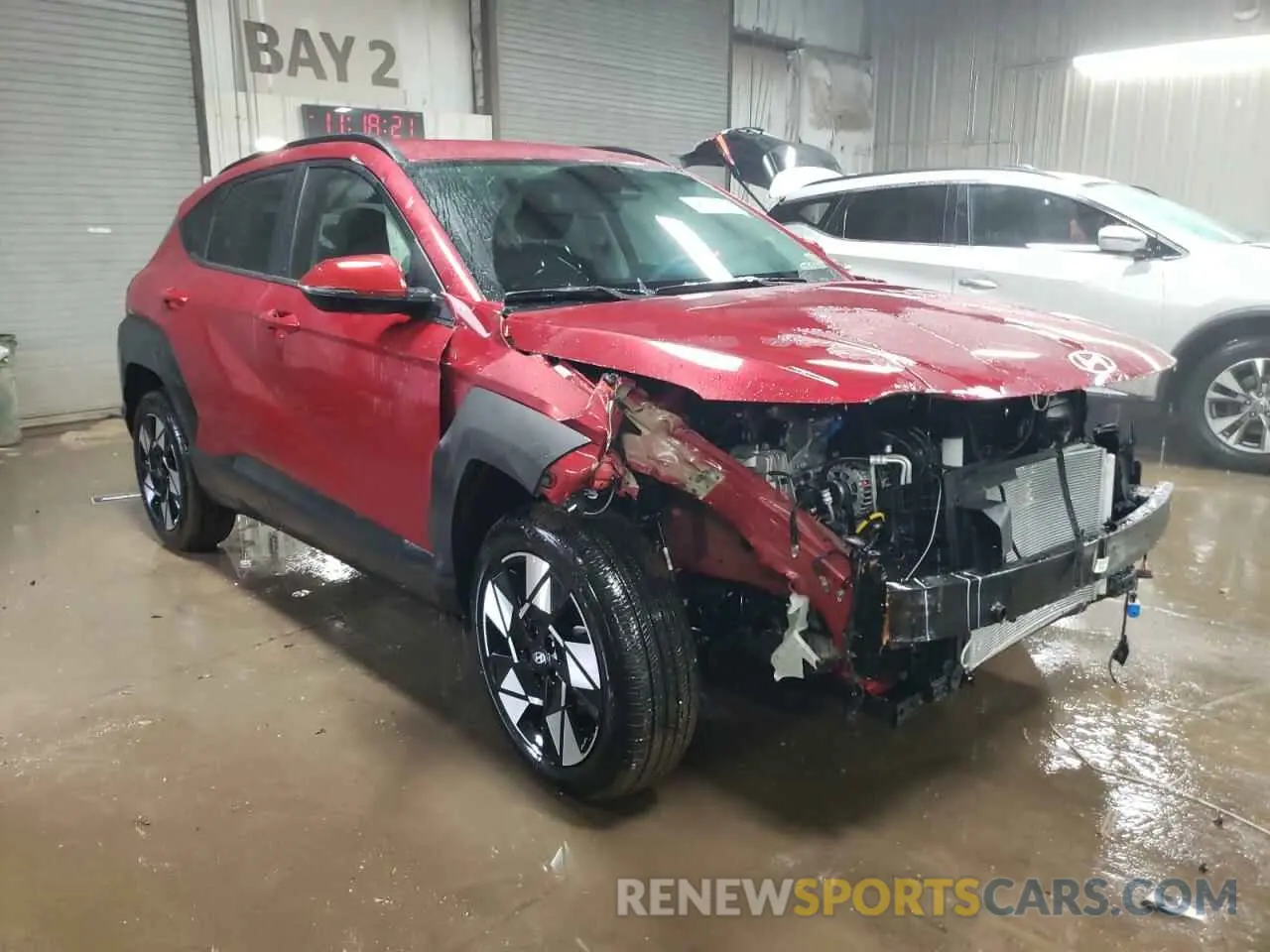 4 Photograph of a damaged car KM8HBCAB1SU200326 HYUNDAI KONA 2025