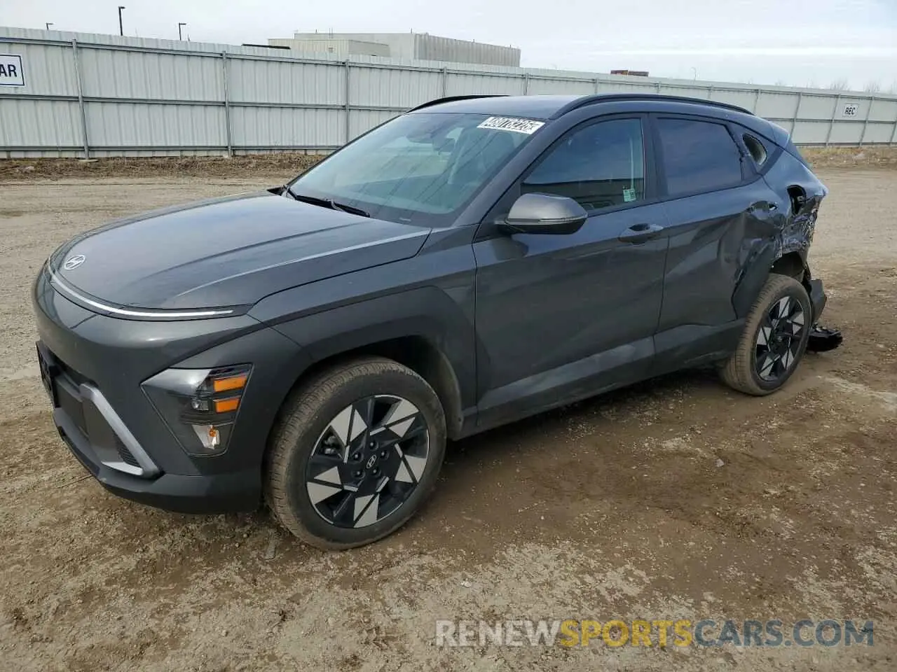 1 Photograph of a damaged car KM8HBCAB1SU224688 HYUNDAI KONA 2025