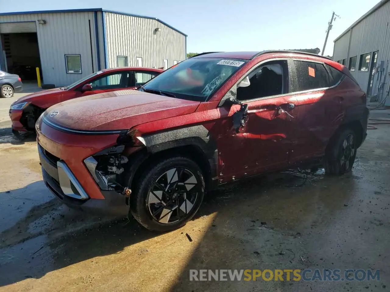 1 Photograph of a damaged car KM8HBCAB2SU218723 HYUNDAI KONA 2025