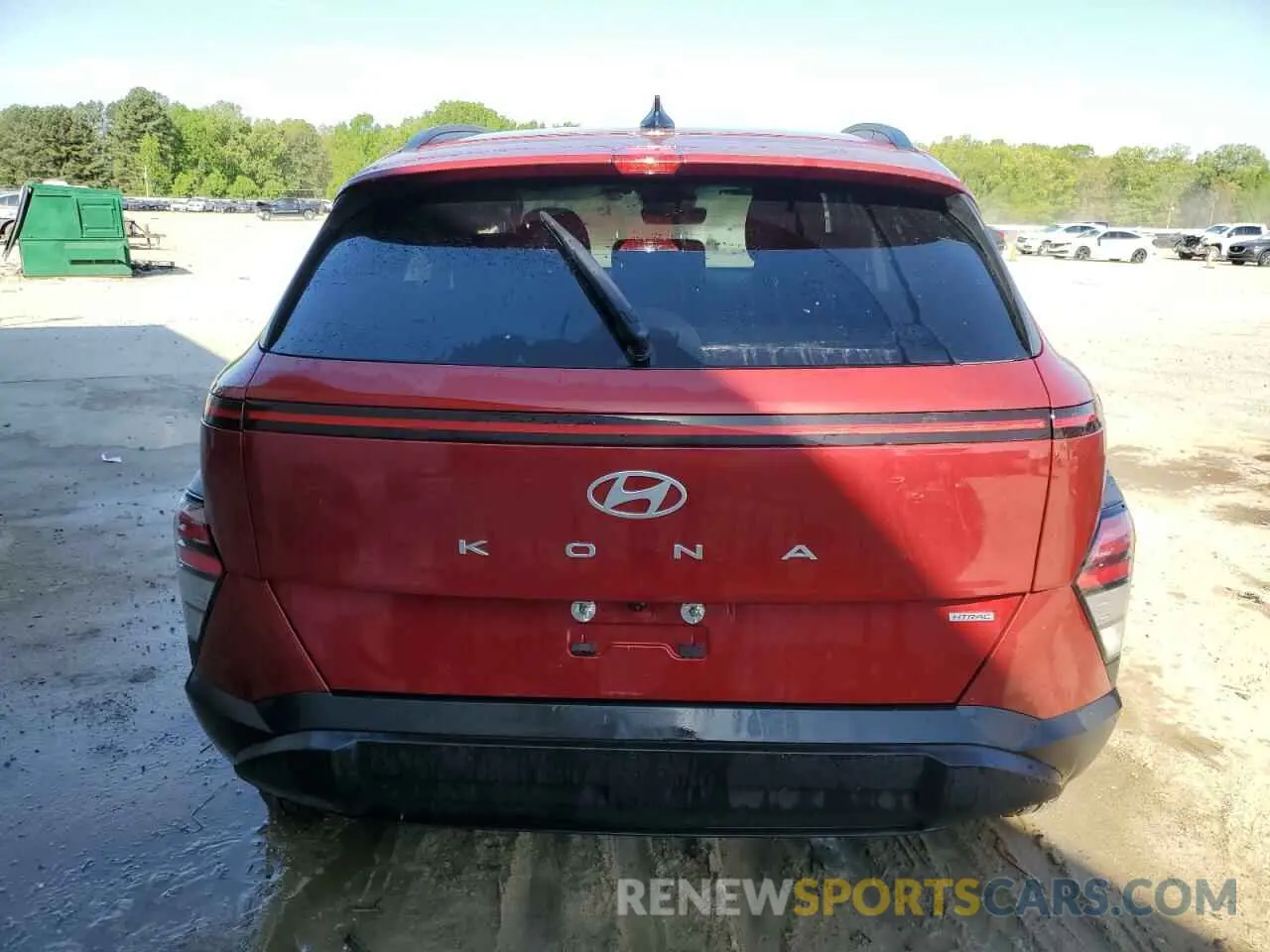 6 Photograph of a damaged car KM8HBCAB2SU218723 HYUNDAI KONA 2025