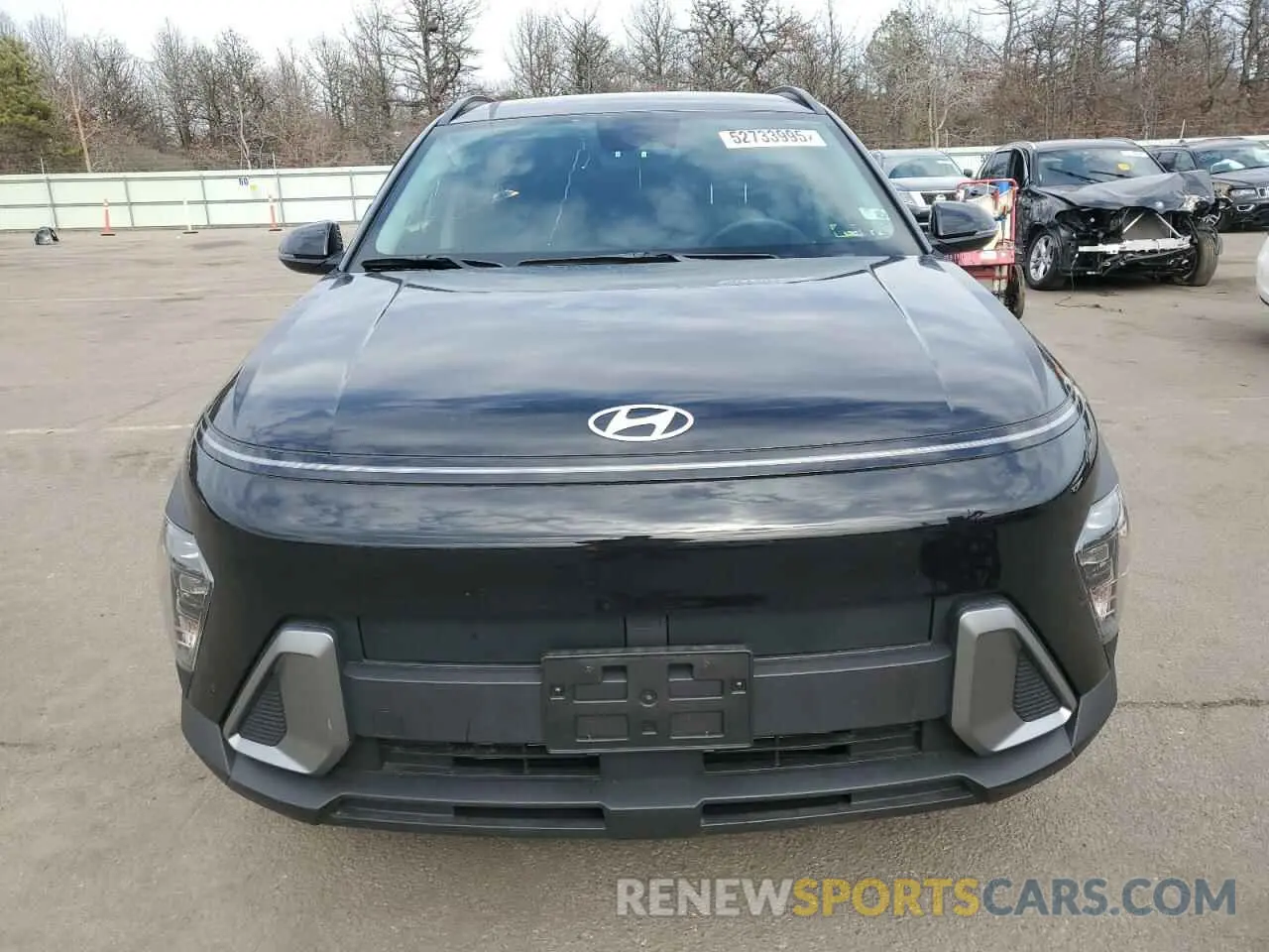 5 Photograph of a damaged car KM8HBCAB3SU212655 HYUNDAI KONA 2025