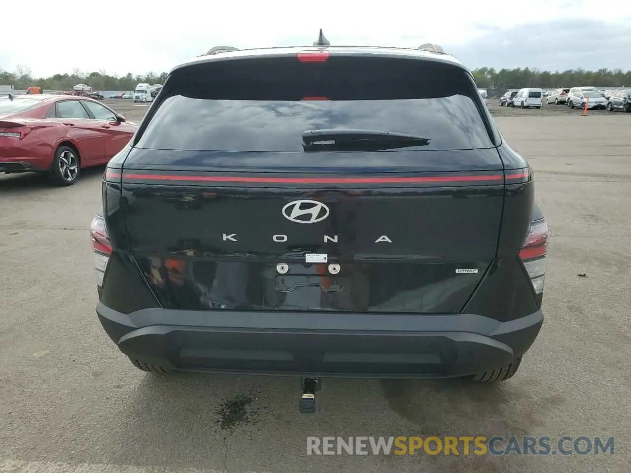 6 Photograph of a damaged car KM8HBCAB3SU212655 HYUNDAI KONA 2025