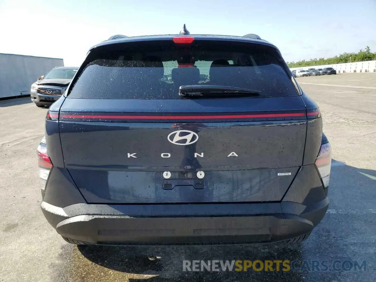 6 Photograph of a damaged car KM8HBCAB3SU215216 HYUNDAI KONA 2025
