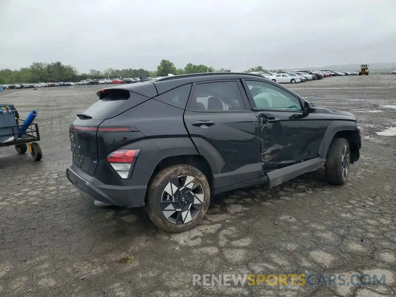 3 Photograph of a damaged car KM8HBCAB3SU224370 HYUNDAI KONA 2025