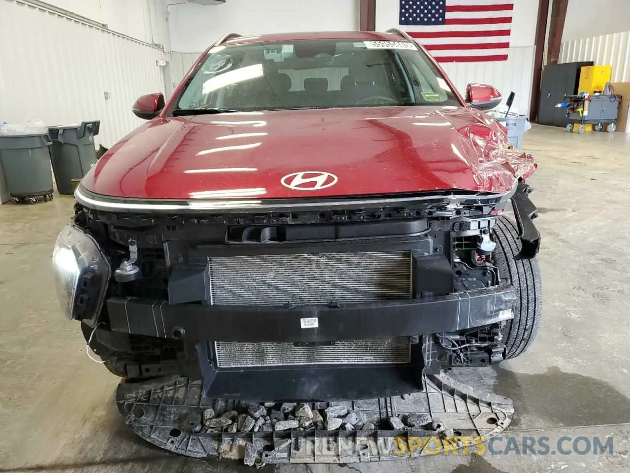 5 Photograph of a damaged car KM8HBCAB3SU233439 HYUNDAI KONA 2025