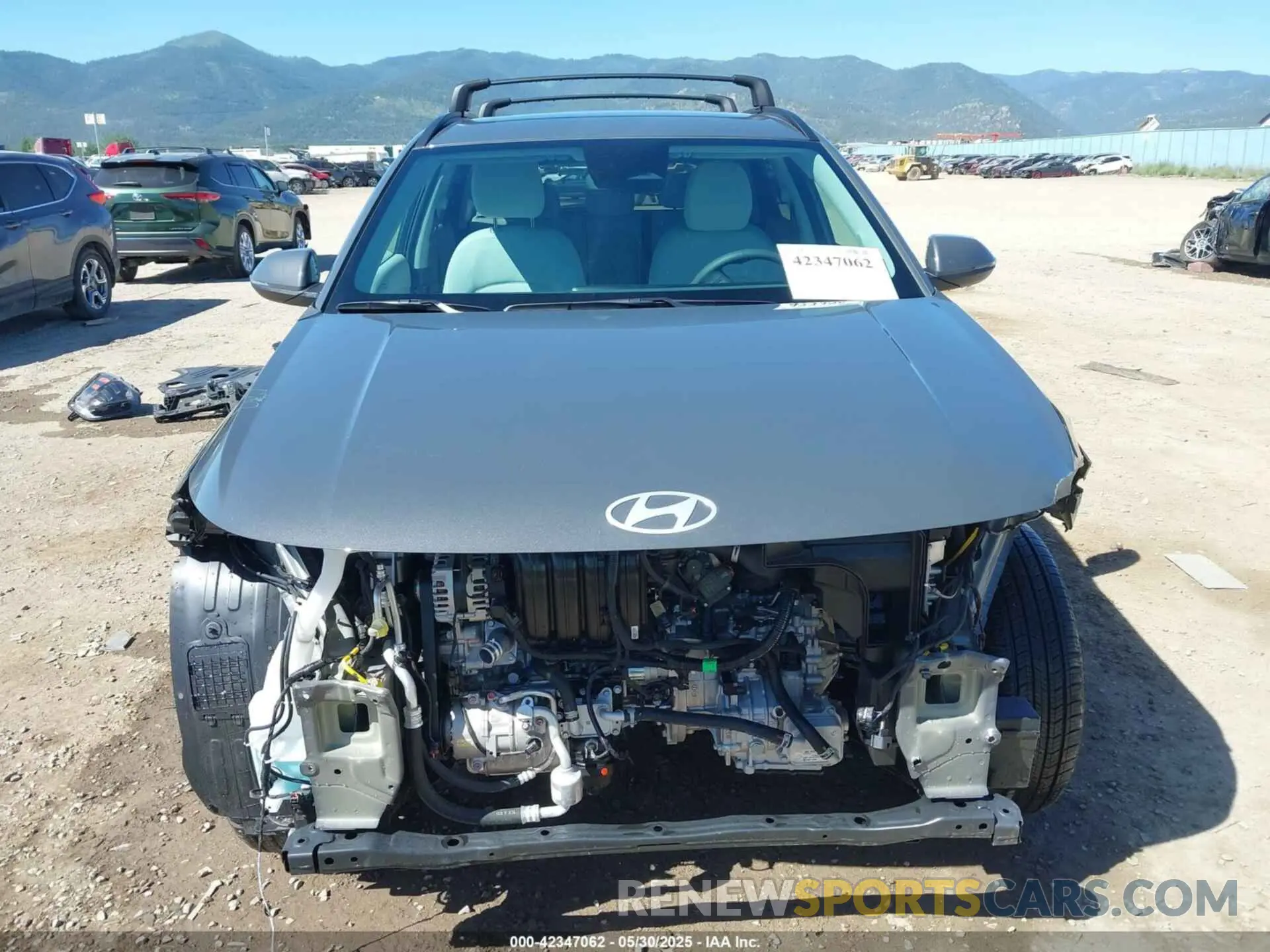 13 Photograph of a damaged car KM8HBCAB3SU265825 HYUNDAI KONA 2025