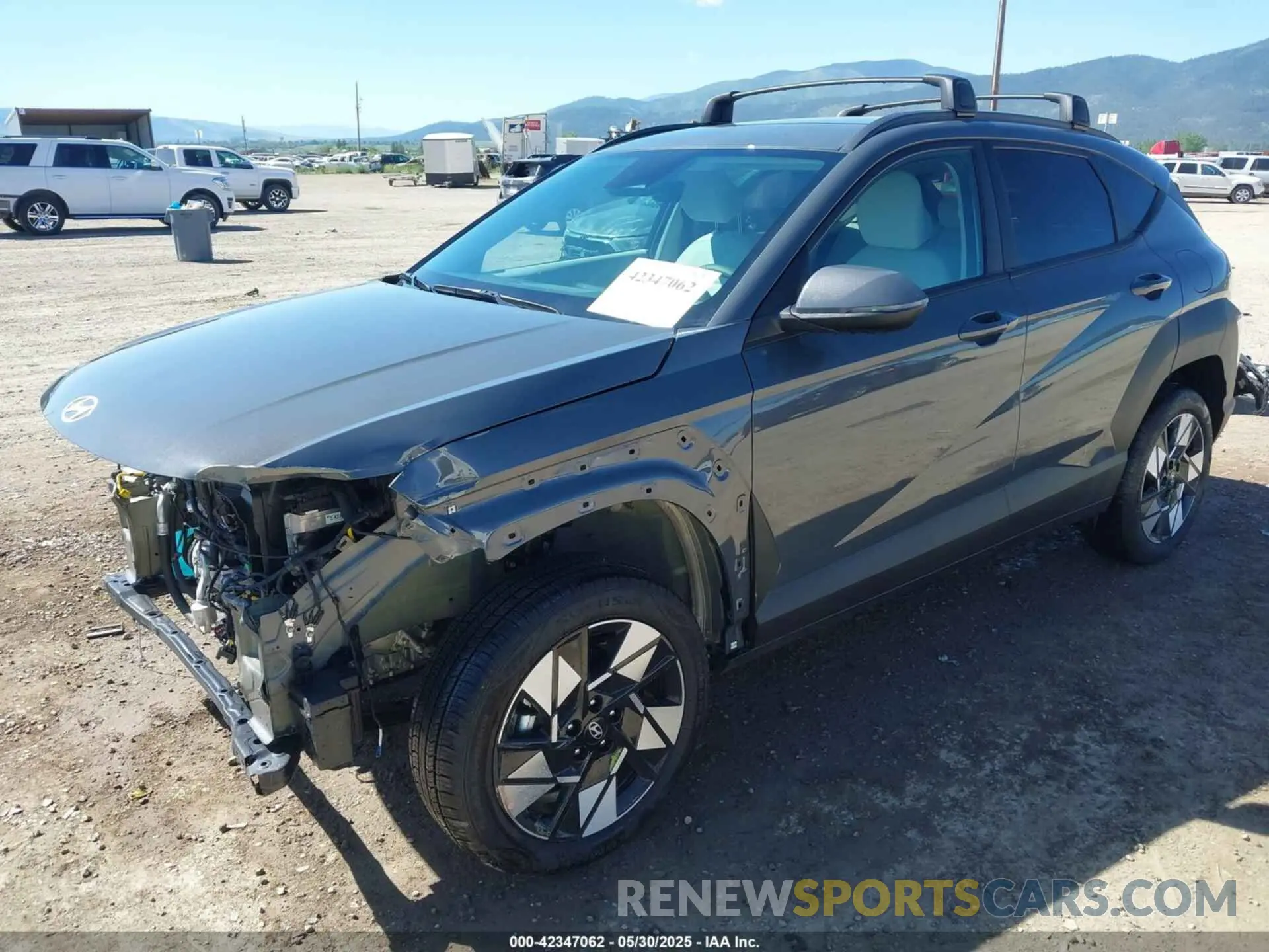 2 Photograph of a damaged car KM8HBCAB3SU265825 HYUNDAI KONA 2025