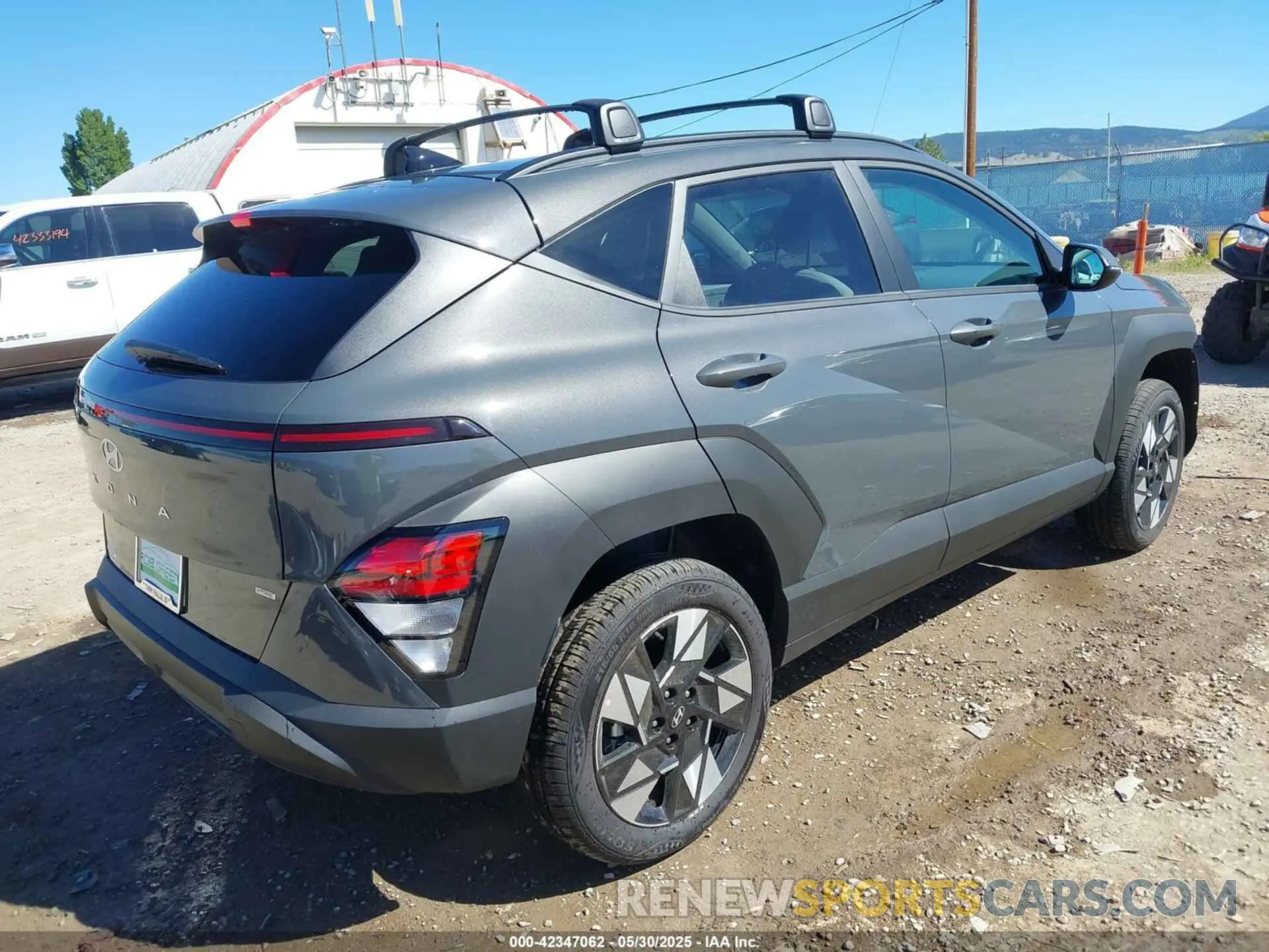 4 Photograph of a damaged car KM8HBCAB3SU265825 HYUNDAI KONA 2025