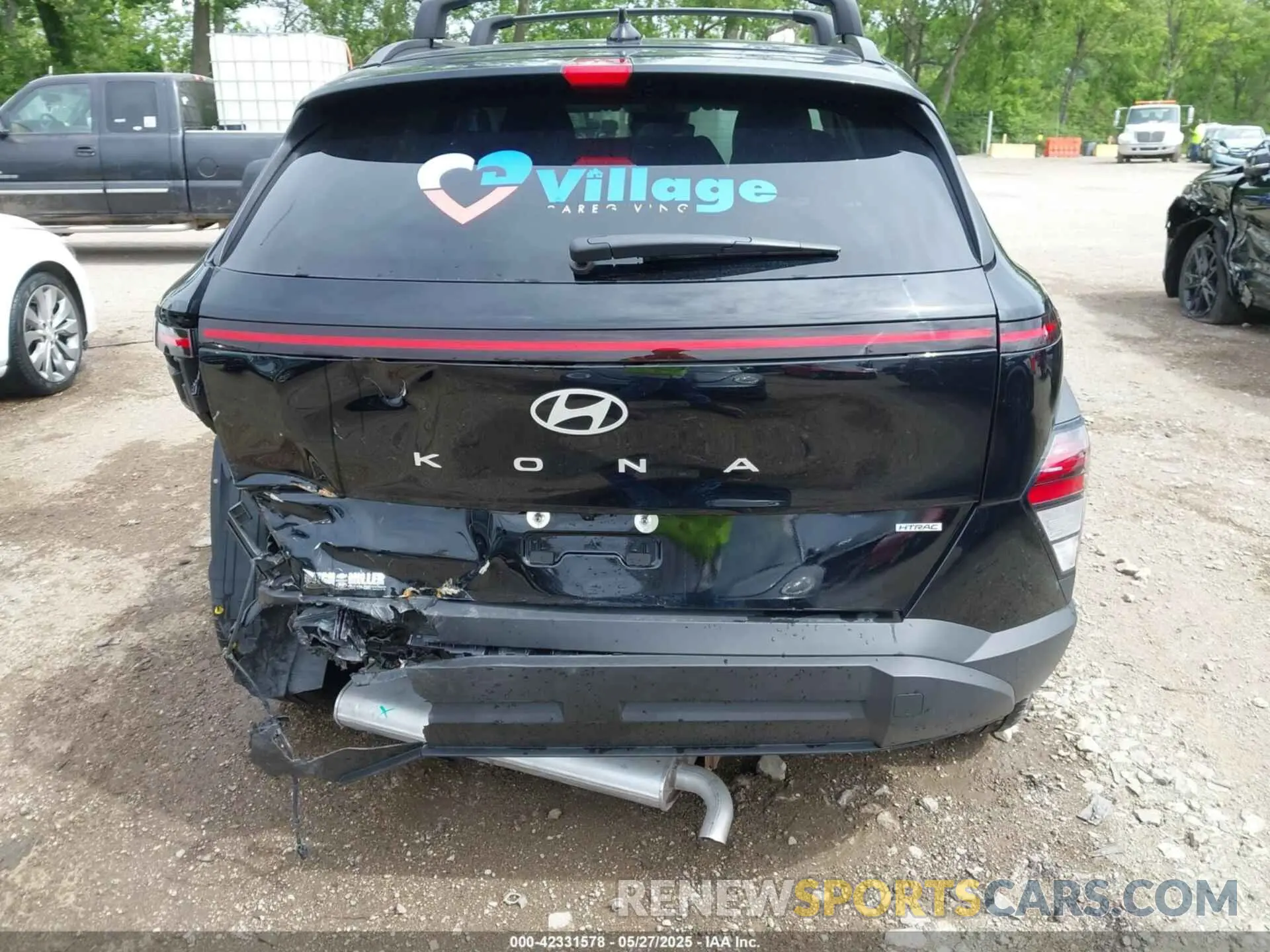 16 Photograph of a damaged car KM8HBCAB4SU187801 HYUNDAI KONA 2025