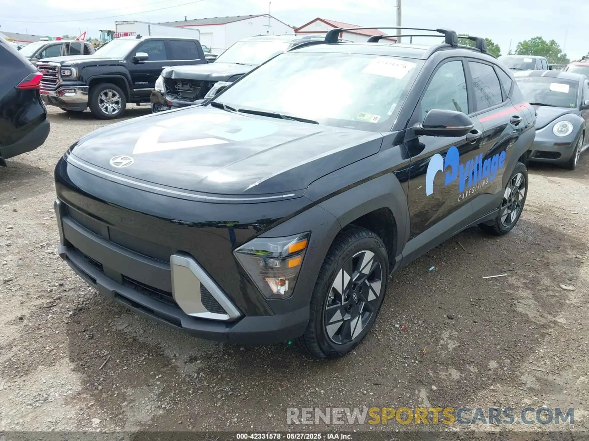 2 Photograph of a damaged car KM8HBCAB4SU187801 HYUNDAI KONA 2025