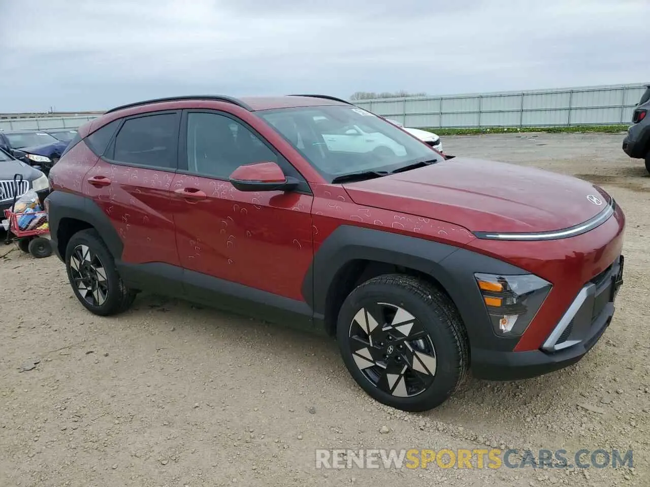 4 Photograph of a damaged car KM8HBCAB4SU289230 HYUNDAI KONA 2025