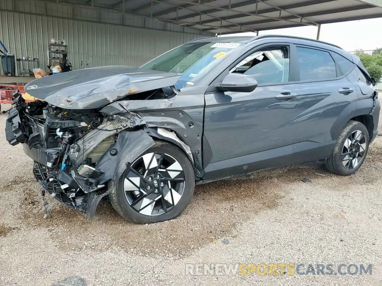 1 Photograph of a damaged car KM8HBCAB5SU215296 HYUNDAI KONA 2025