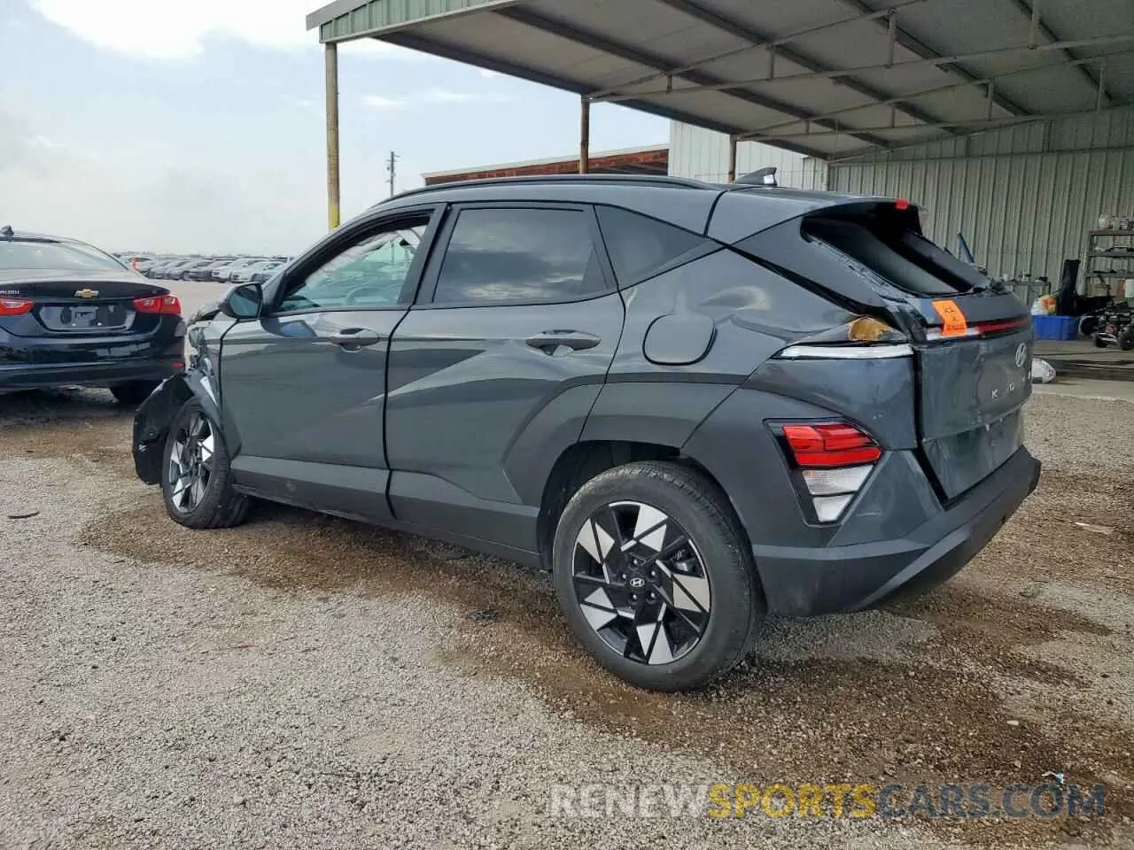 2 Photograph of a damaged car KM8HBCAB5SU215296 HYUNDAI KONA 2025