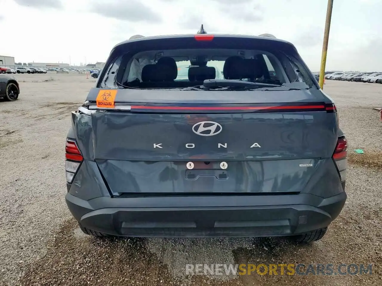 6 Photograph of a damaged car KM8HBCAB5SU215296 HYUNDAI KONA 2025