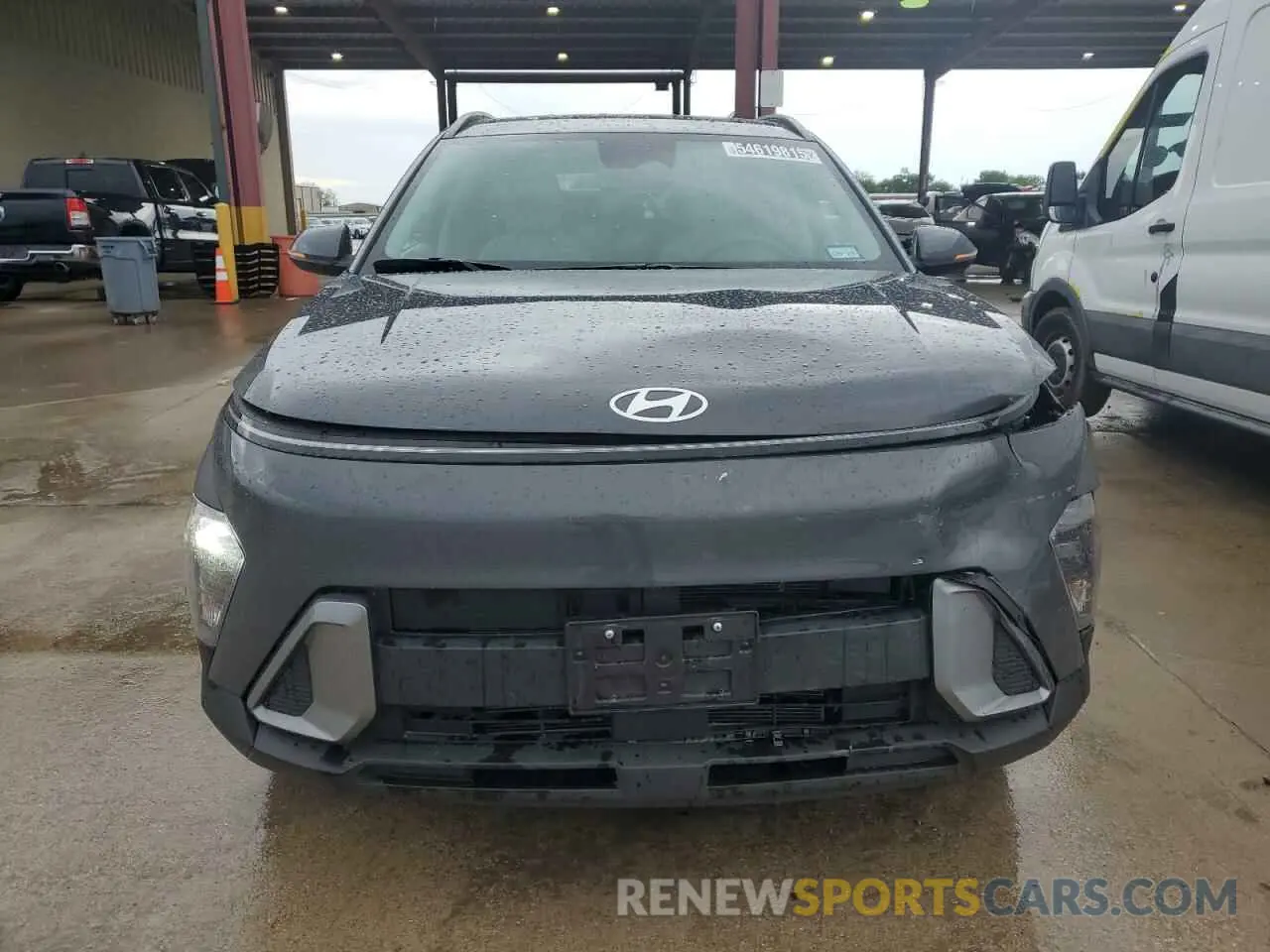 5 Photograph of a damaged car KM8HBCAB5SU215444 HYUNDAI KONA 2025