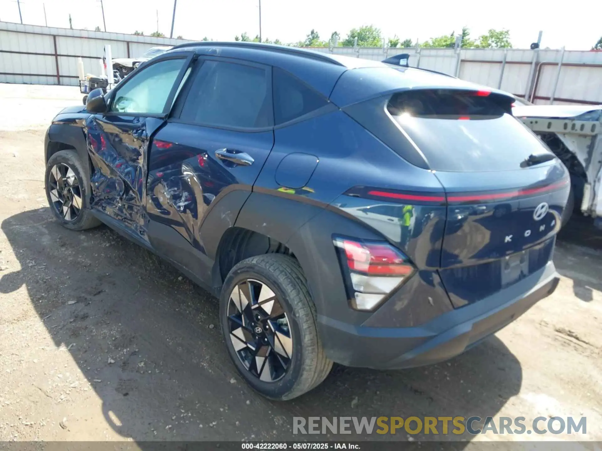 3 Photograph of a damaged car KM8HBCAB5SU225486 HYUNDAI KONA 2025
