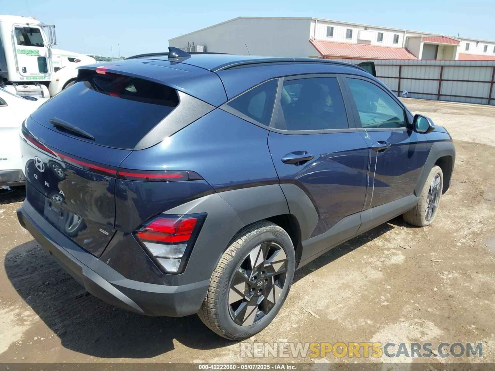 4 Photograph of a damaged car KM8HBCAB5SU225486 HYUNDAI KONA 2025