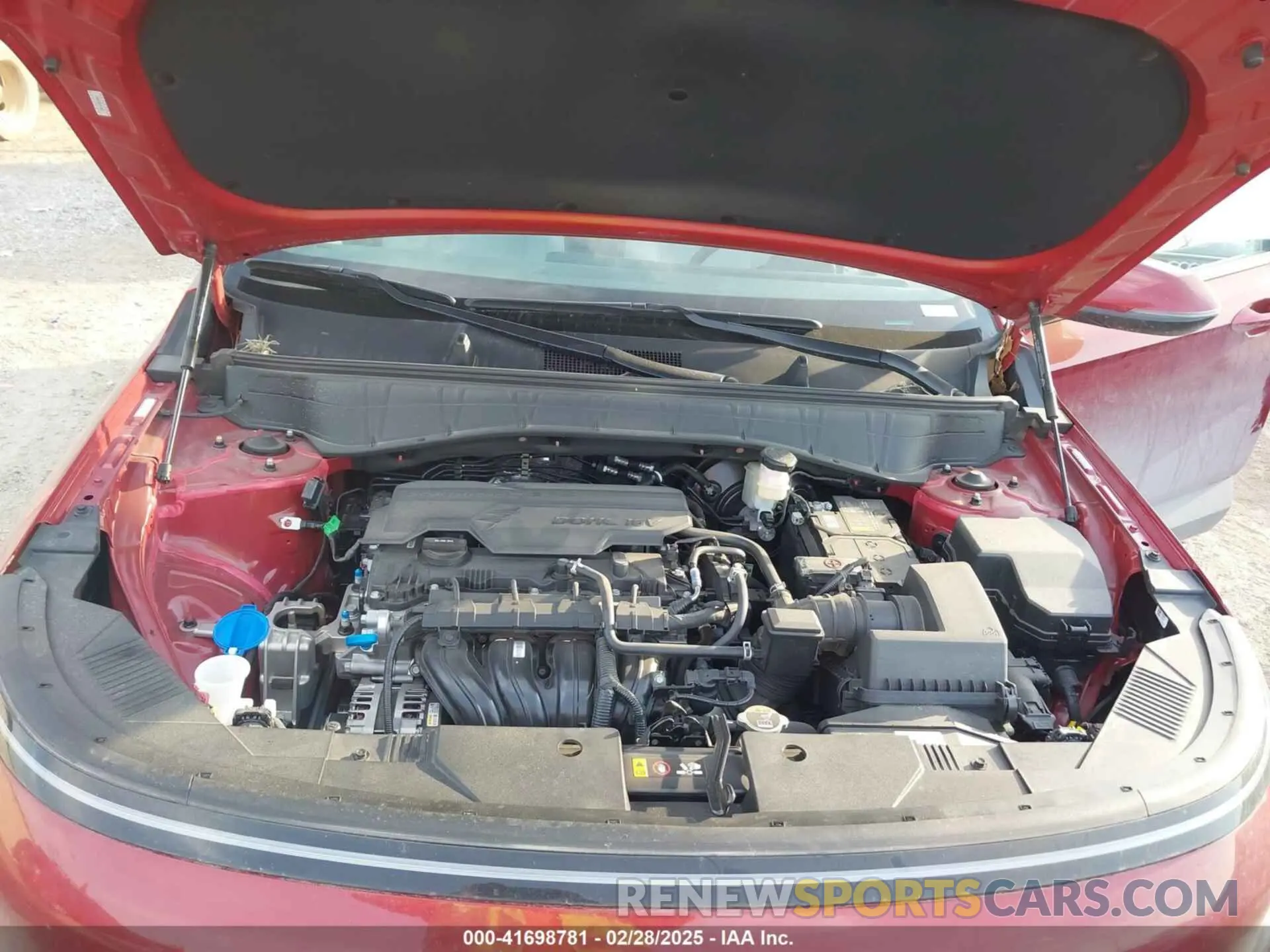 10 Photograph of a damaged car KM8HBCAB6SU199321 HYUNDAI KONA 2025