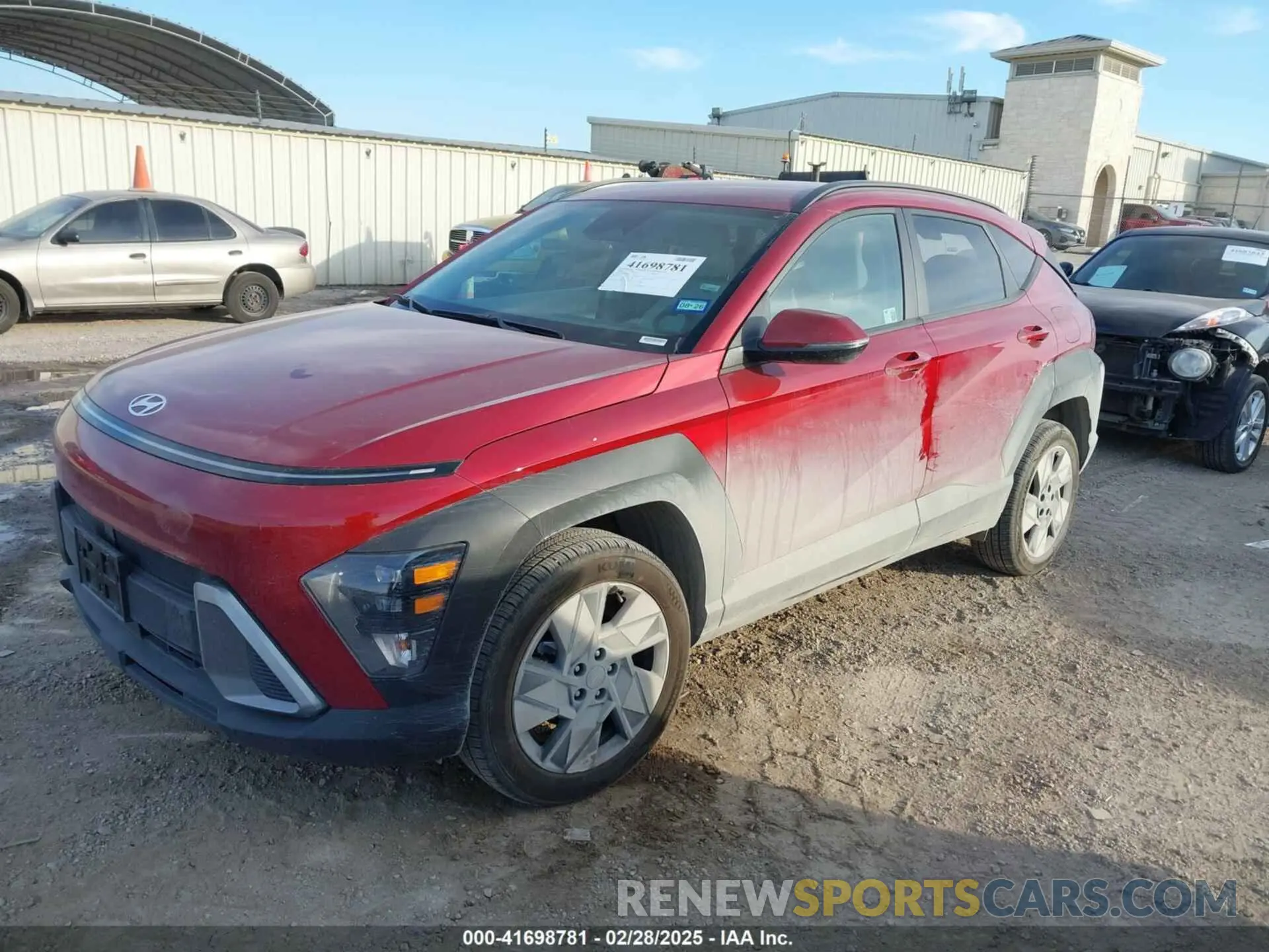 2 Photograph of a damaged car KM8HBCAB6SU199321 HYUNDAI KONA 2025