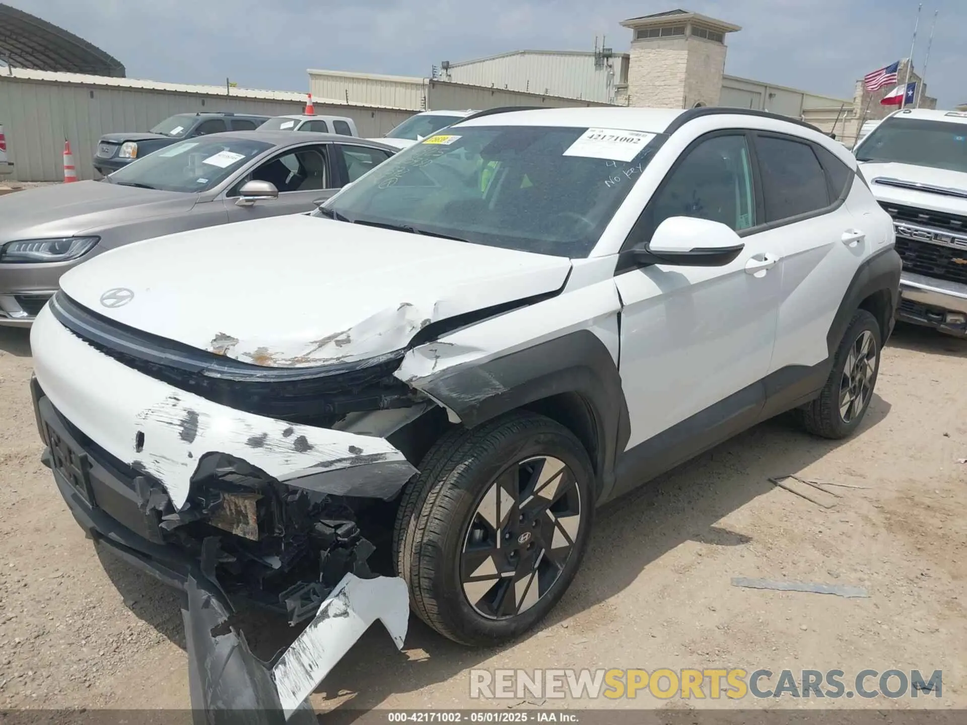 2 Photograph of a damaged car KM8HBCAB6SU204372 HYUNDAI KONA 2025