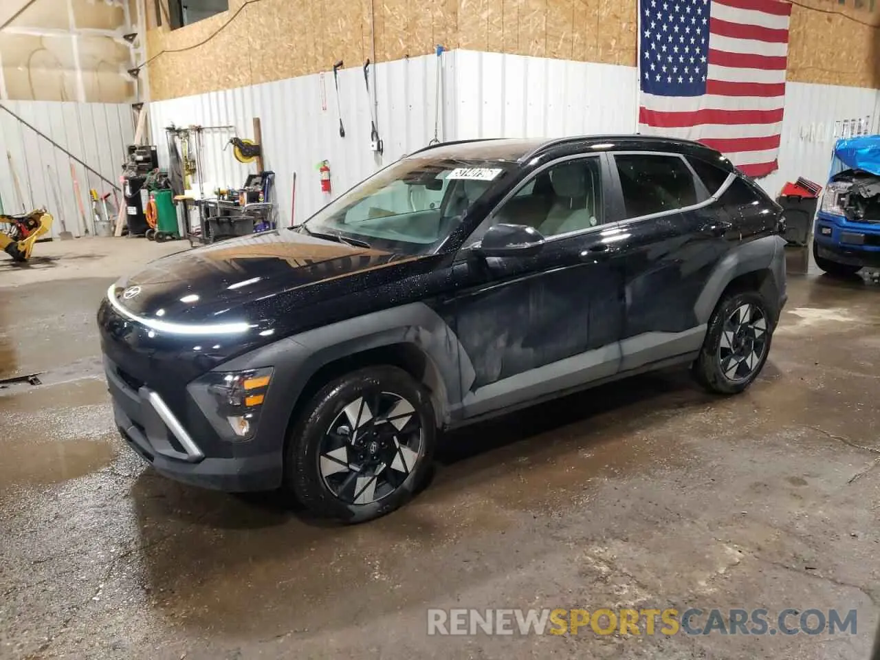 1 Photograph of a damaged car KM8HBCAB7SU276357 HYUNDAI KONA 2025